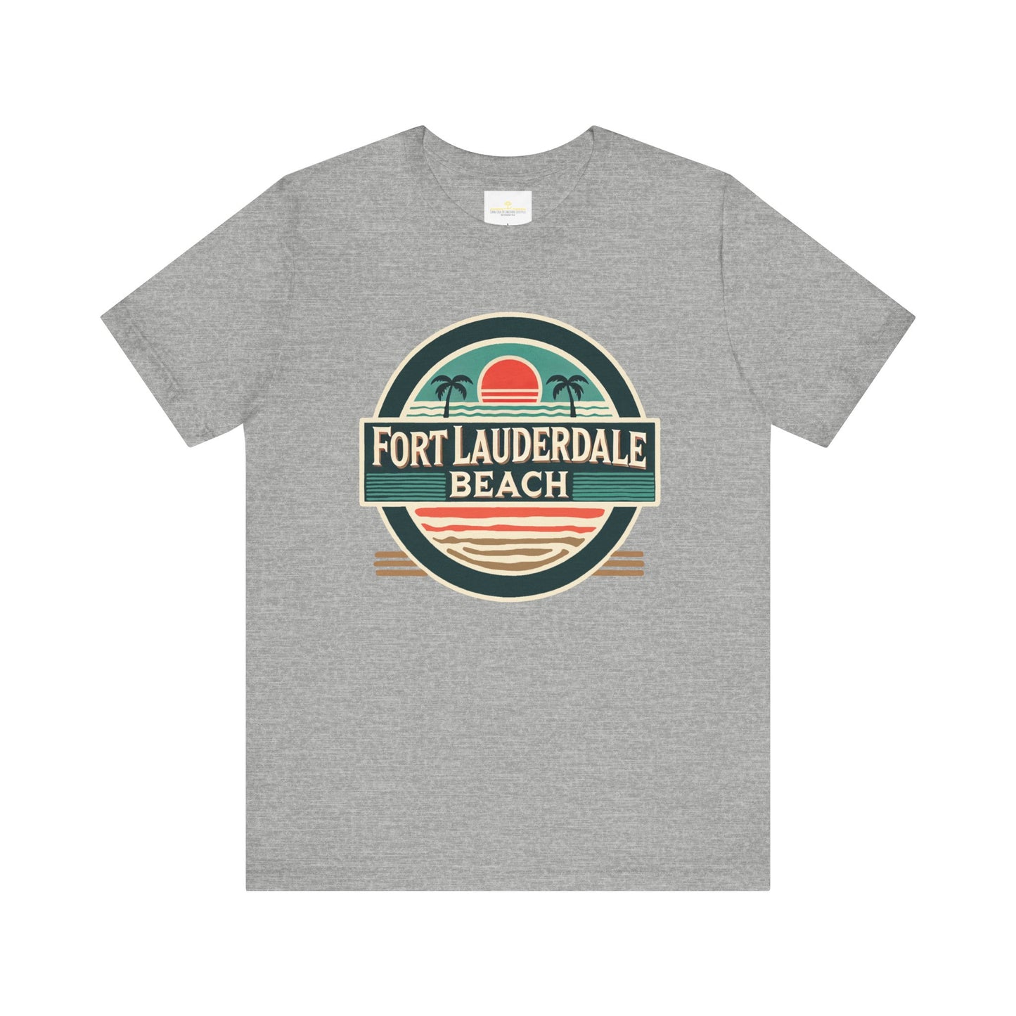 Vintage Fort Lauderdale Unisex Jersey Short Sleeve Tee