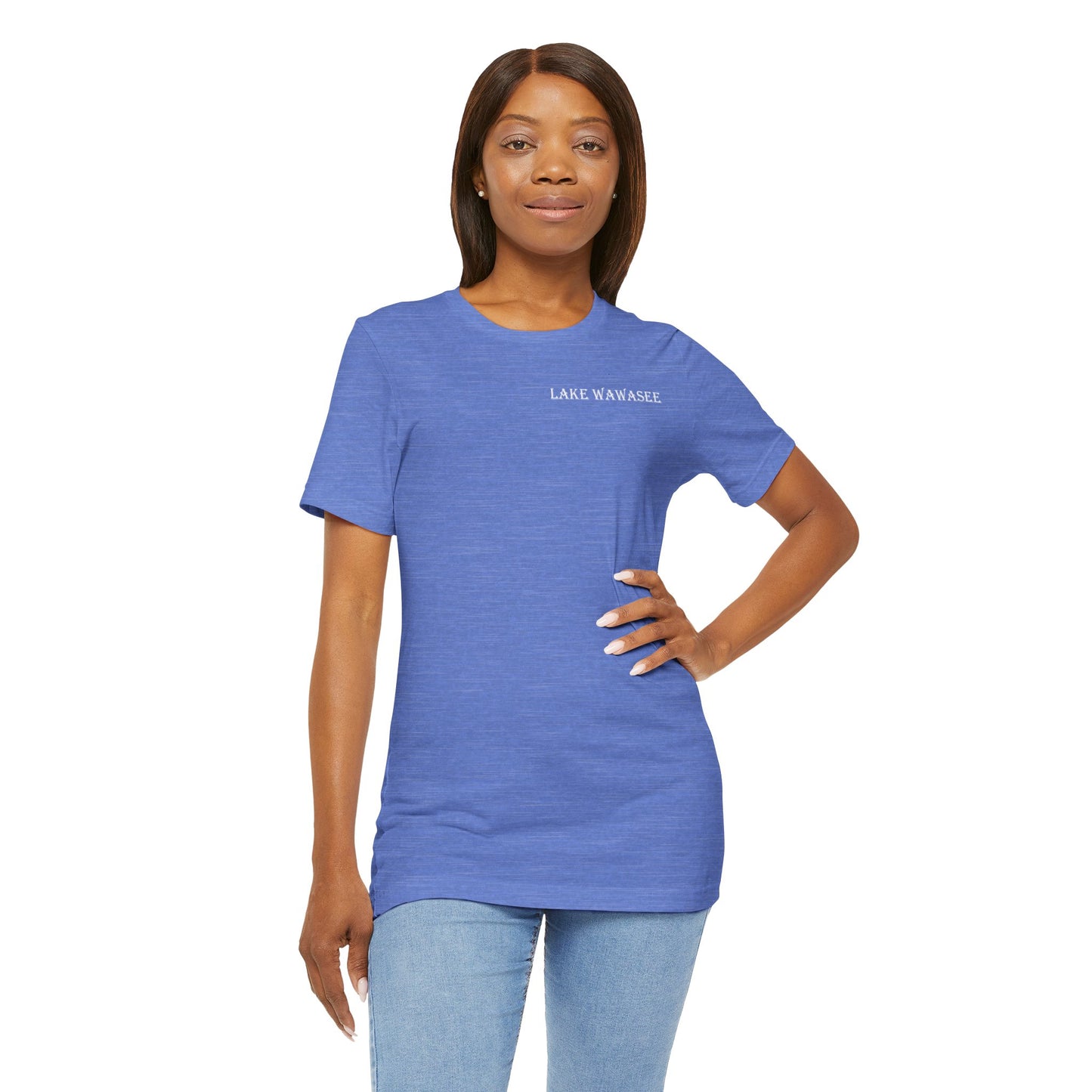 Latitudes Lake Wawasee Unisex Jersey Short Sleeve Tee