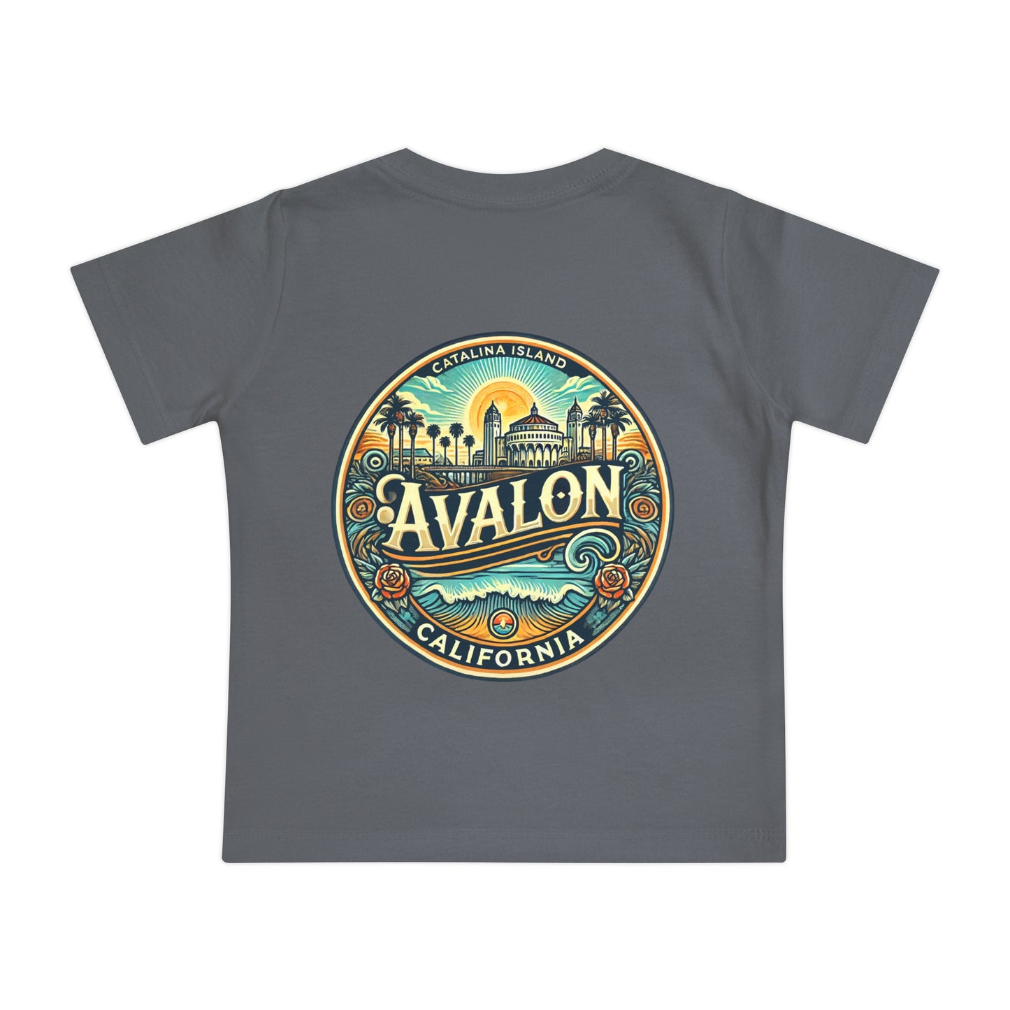 Elegant Avalon Unisex Baby Short Sleeve T-Shirt