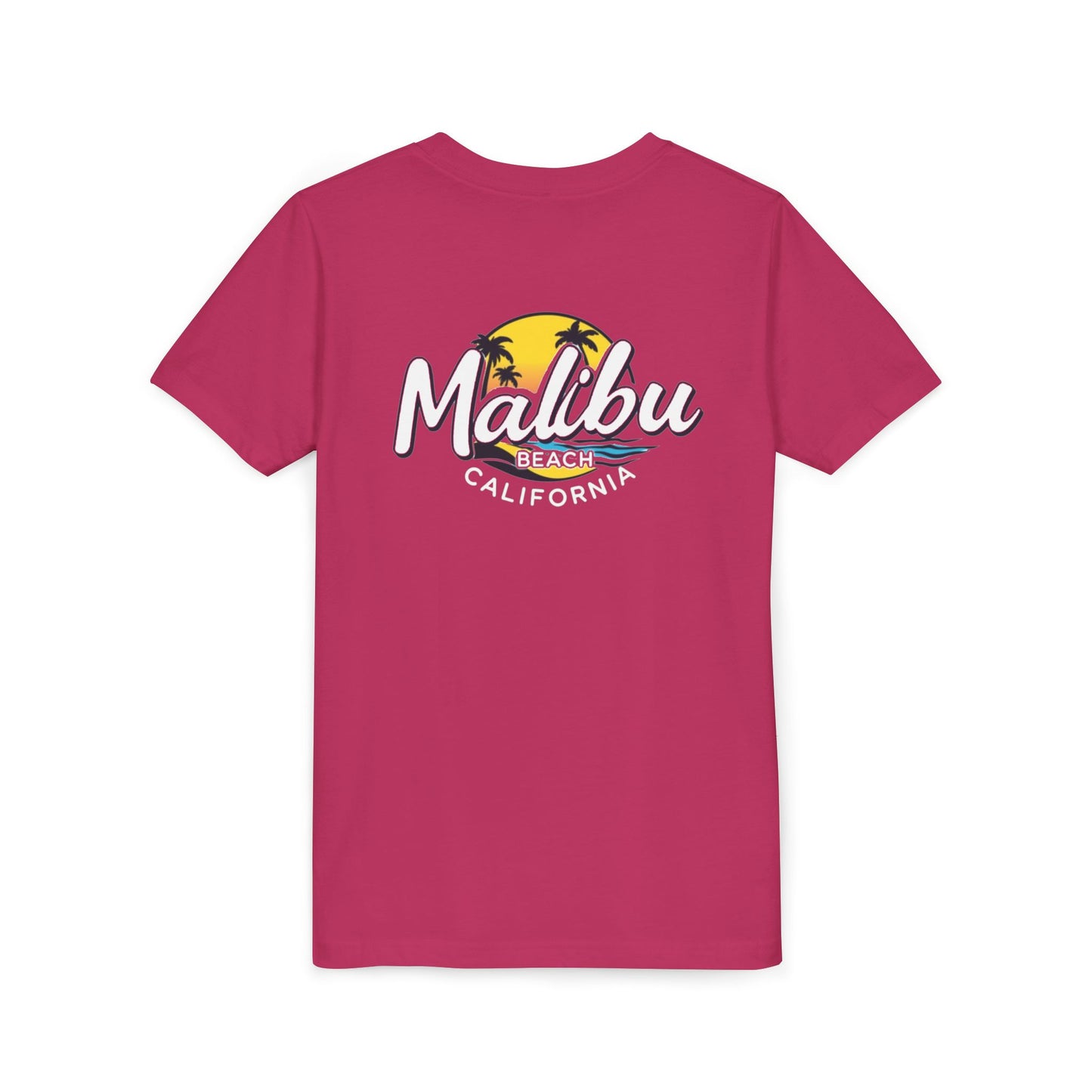 Retro Malibu Unisex Youth Short Sleeve Tee
