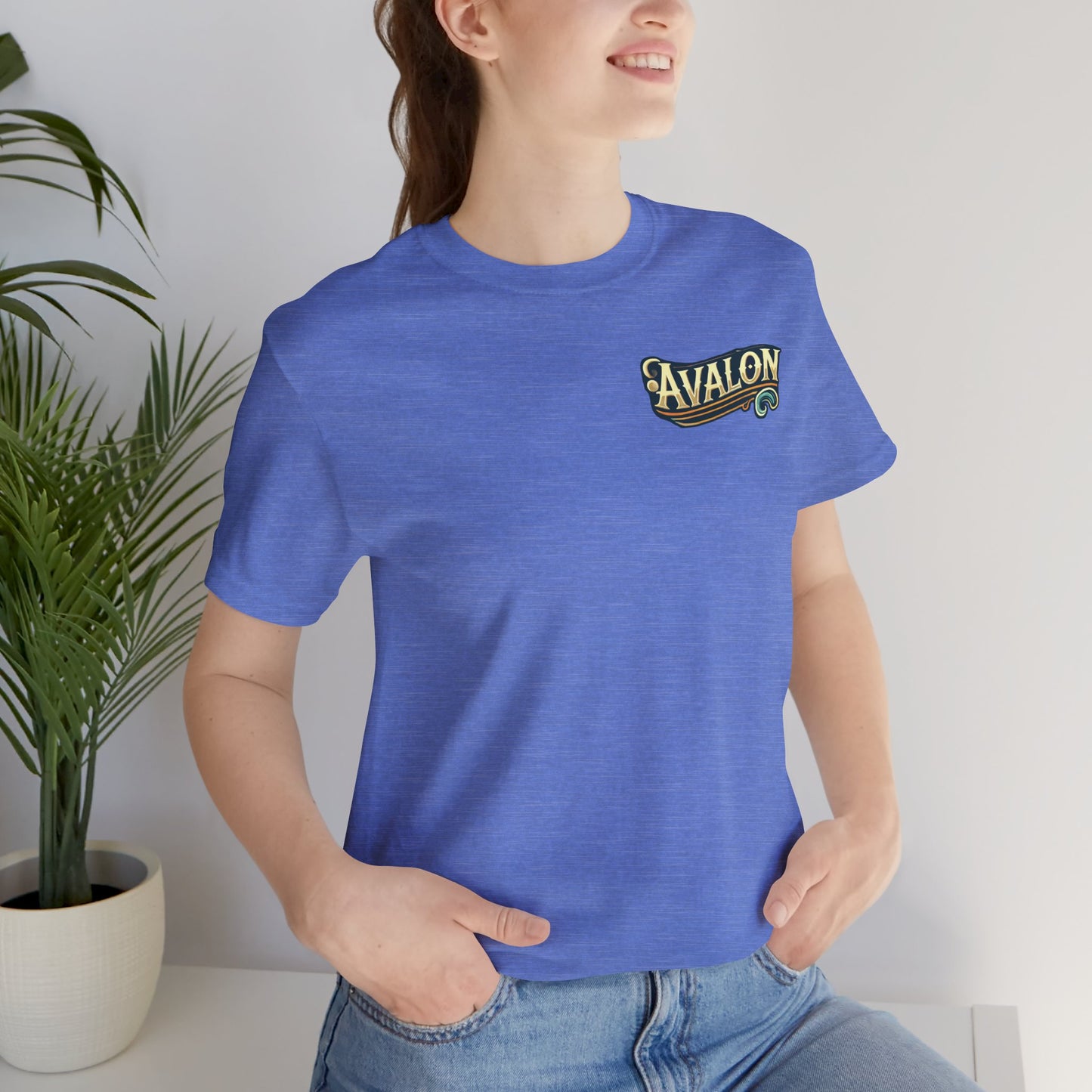 Elegant Avalon Unisex Jersey Short Sleeve Tee