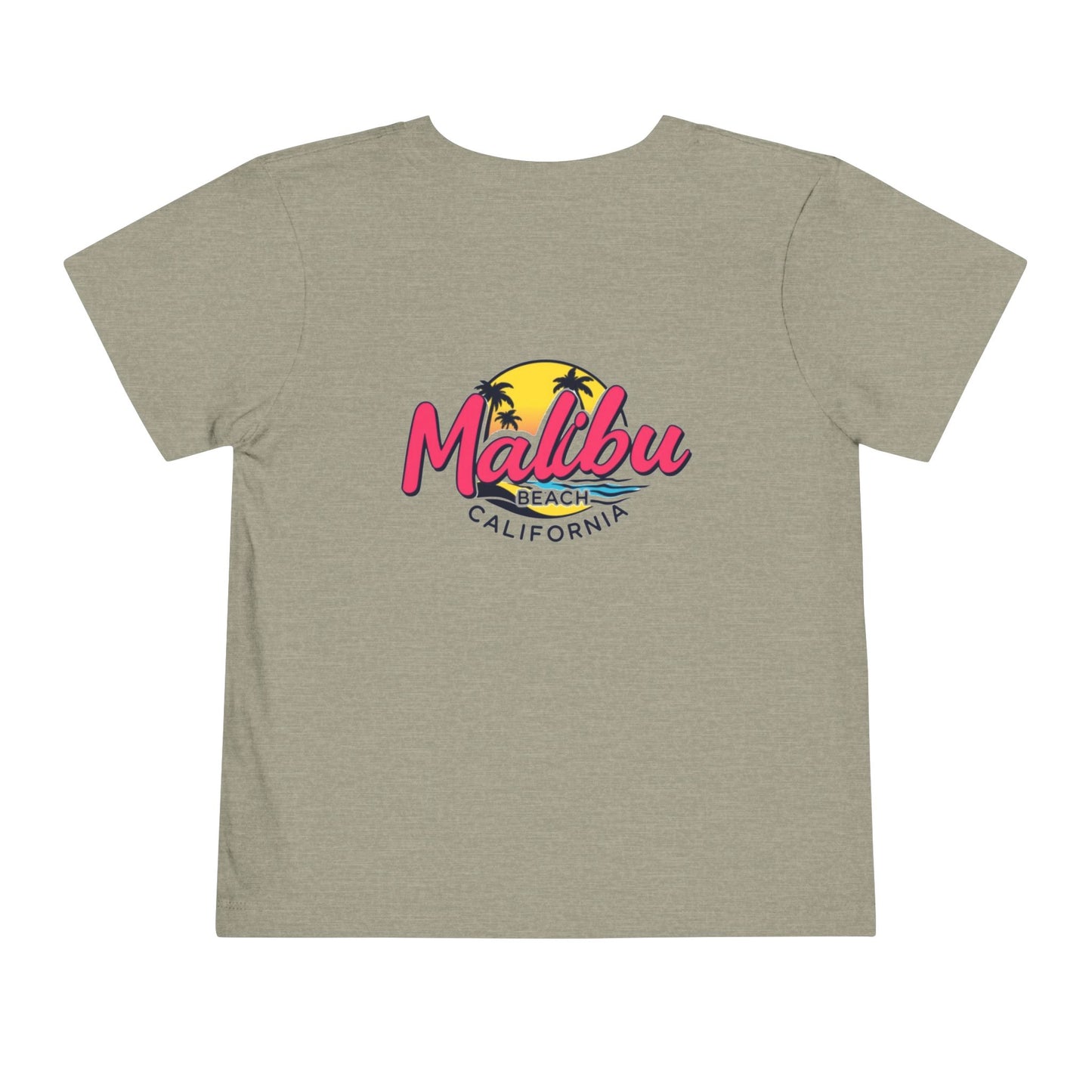 Retro Malibu Unisex Toddler Short Sleeve Tee