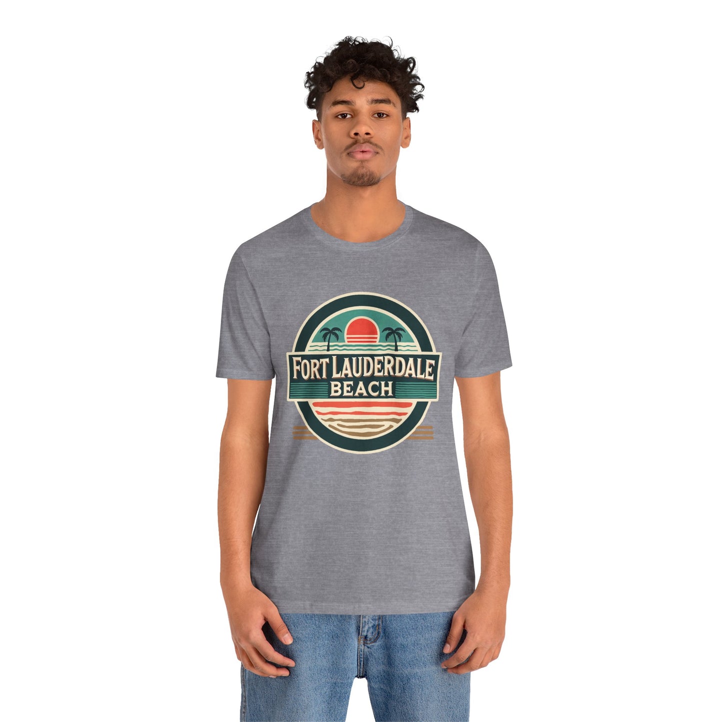 Vintage Fort Lauderdale Unisex Jersey Short Sleeve Tee