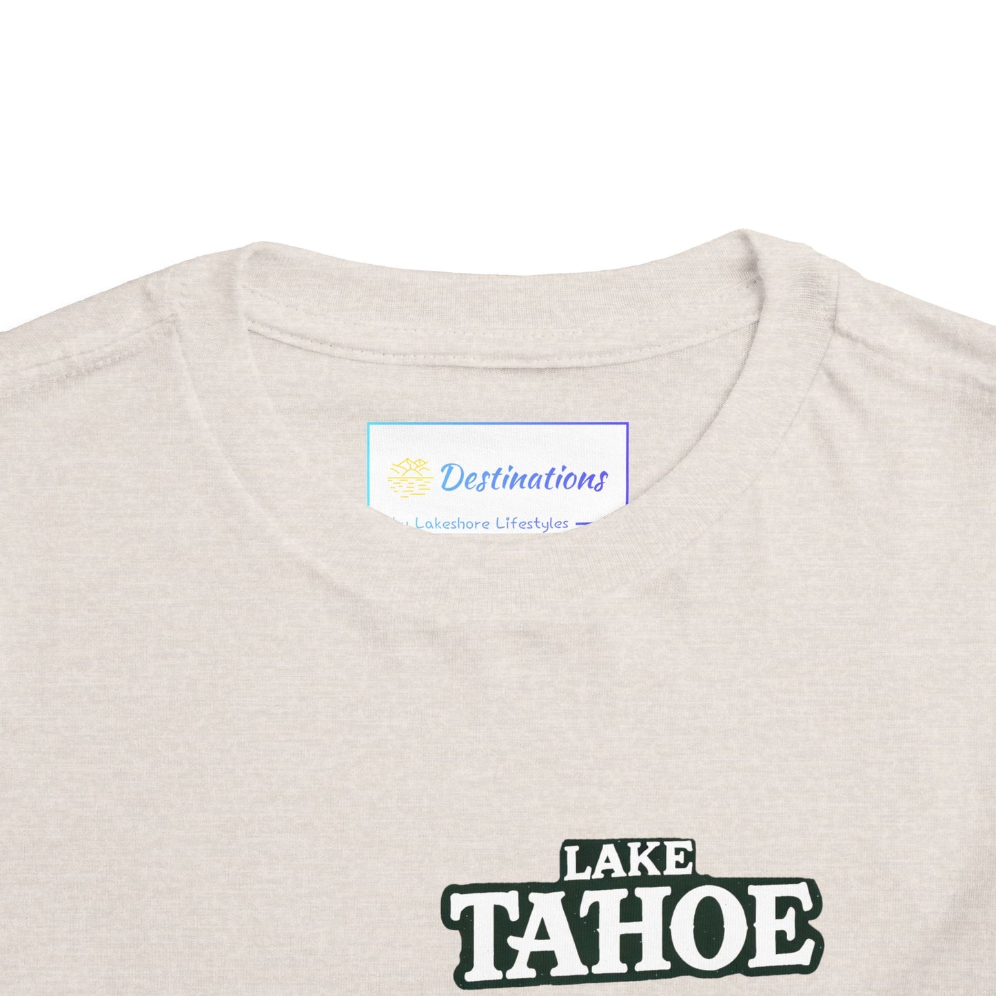 Vintage Lake Tahoe Unisex Toddler Short Sleeve Tee