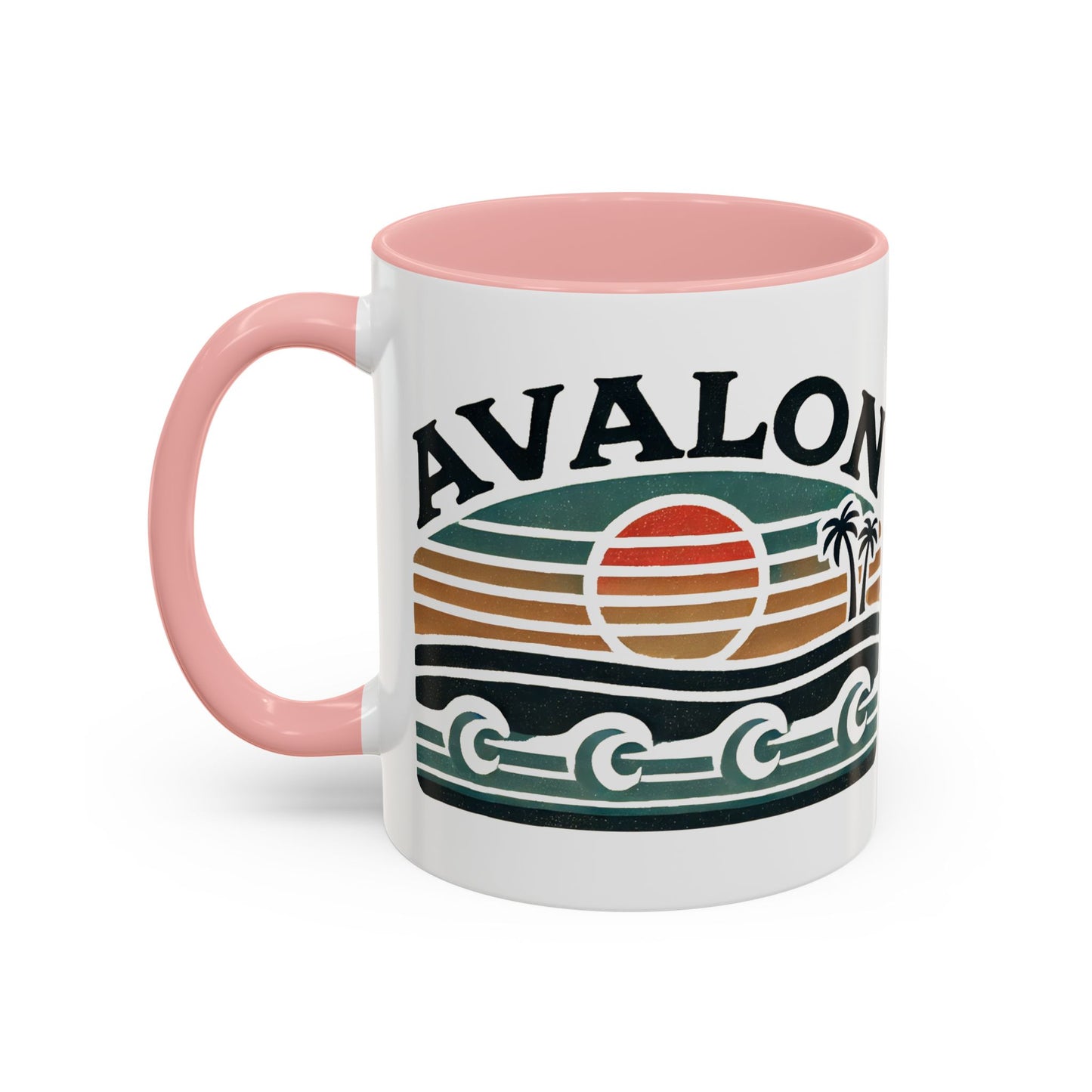 Retro Avalon Accent Coffee Mug