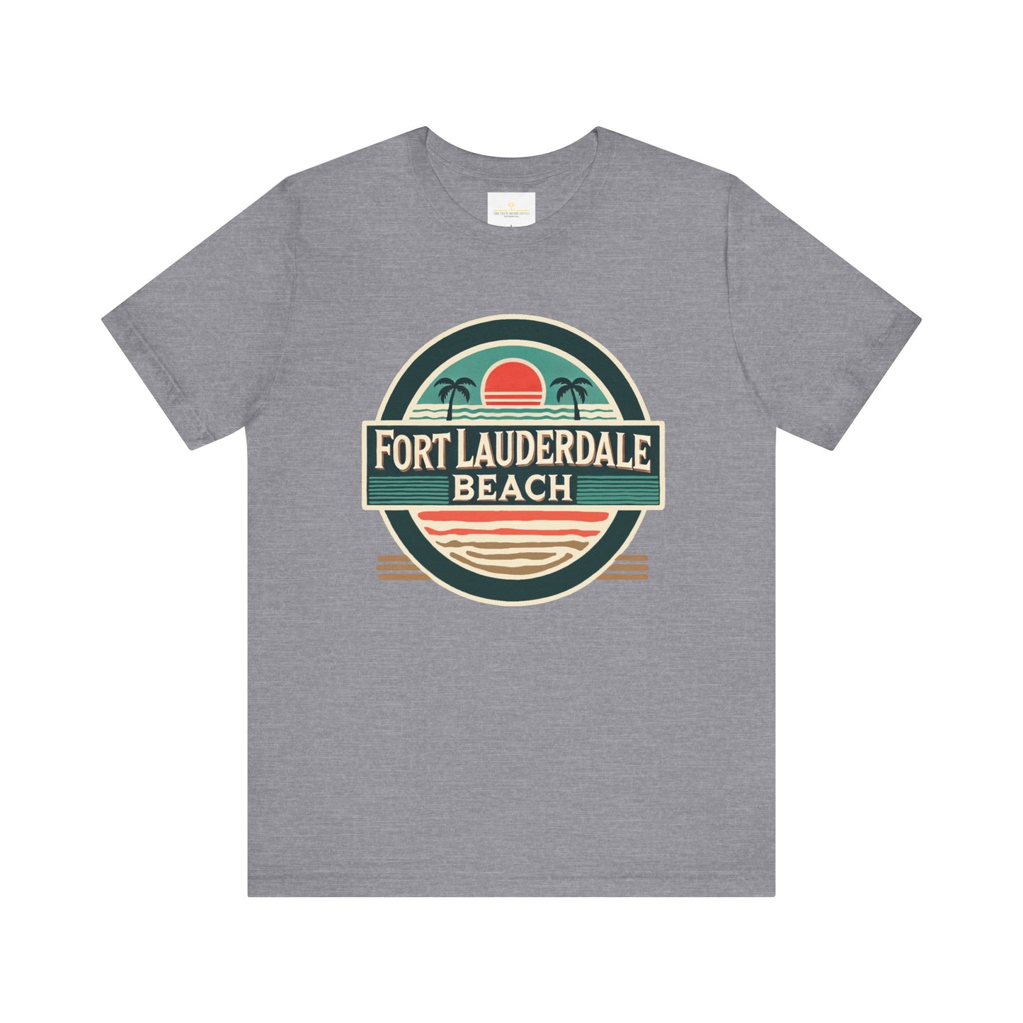 Vintage Fort Lauderdale Unisex Jersey Short Sleeve Tee