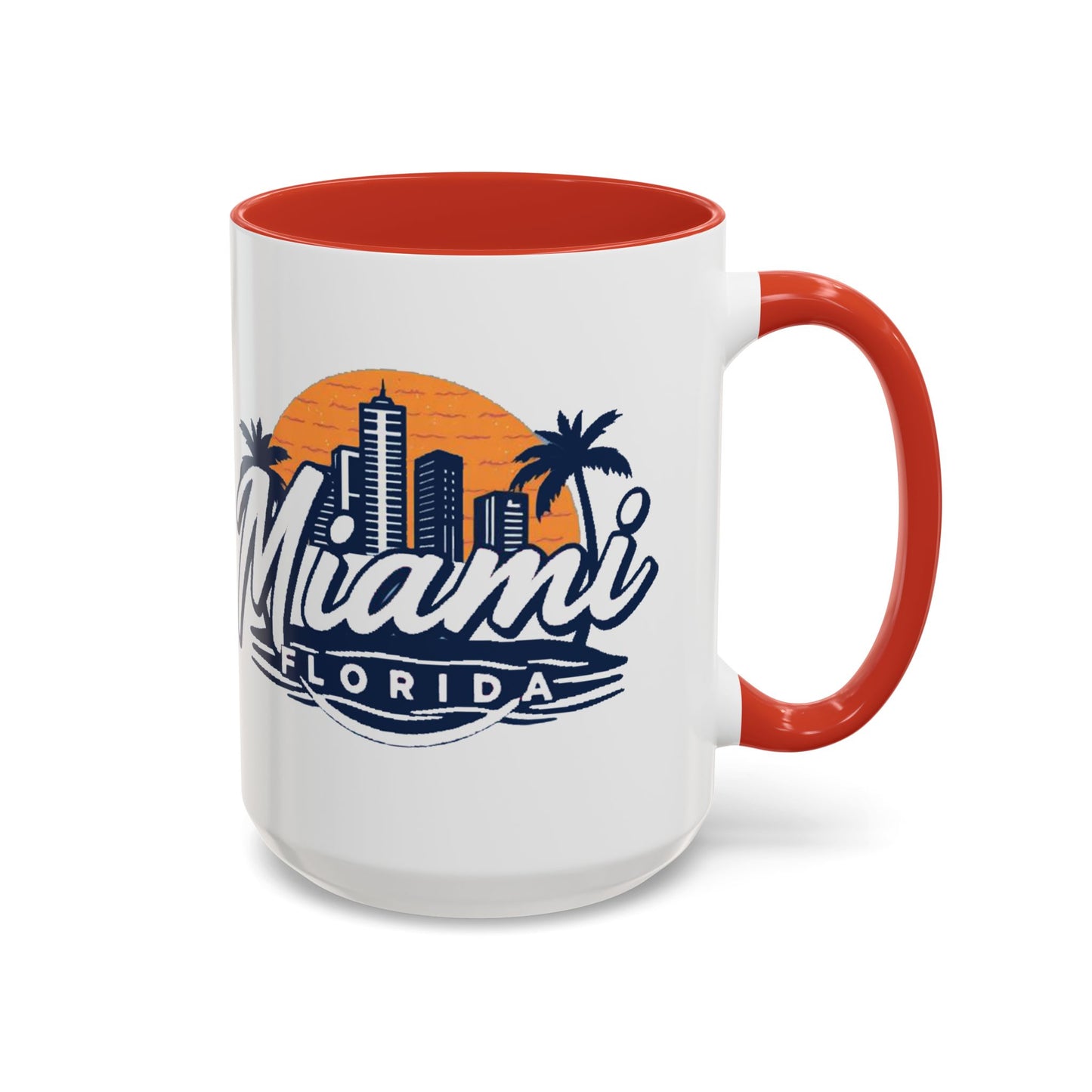 Retro Miami Accent Coffee Mug