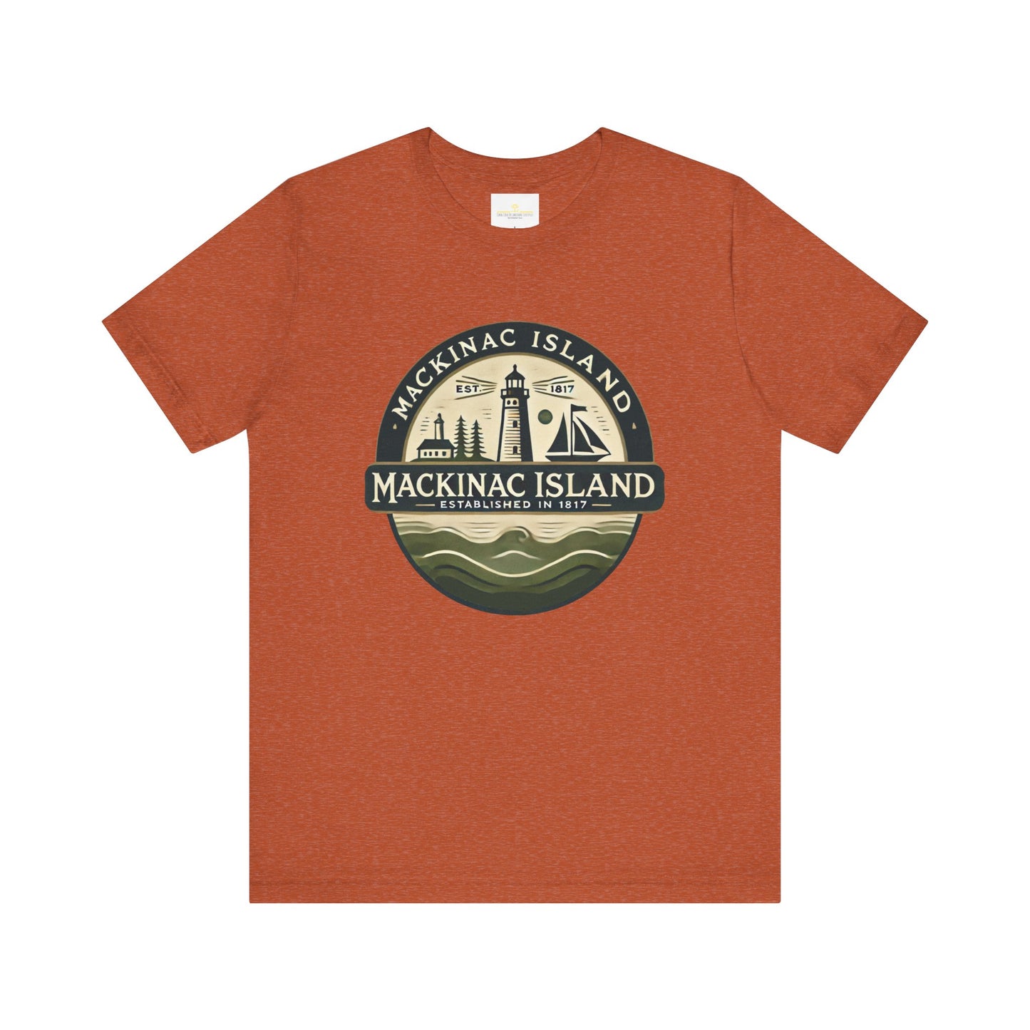 Vintage Mackinac Island Unisex Jersey Short Sleeve Tee