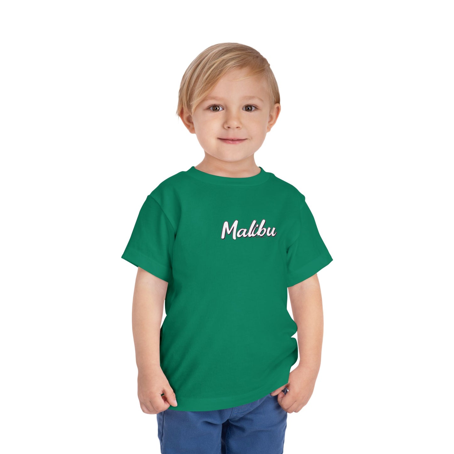 Retro Malibu Unisex Toddler Short Sleeve Tee
