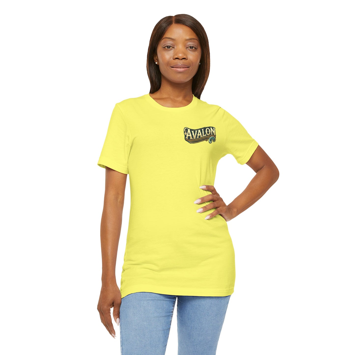 Elegant Avalon Unisex Jersey Short Sleeve Tee