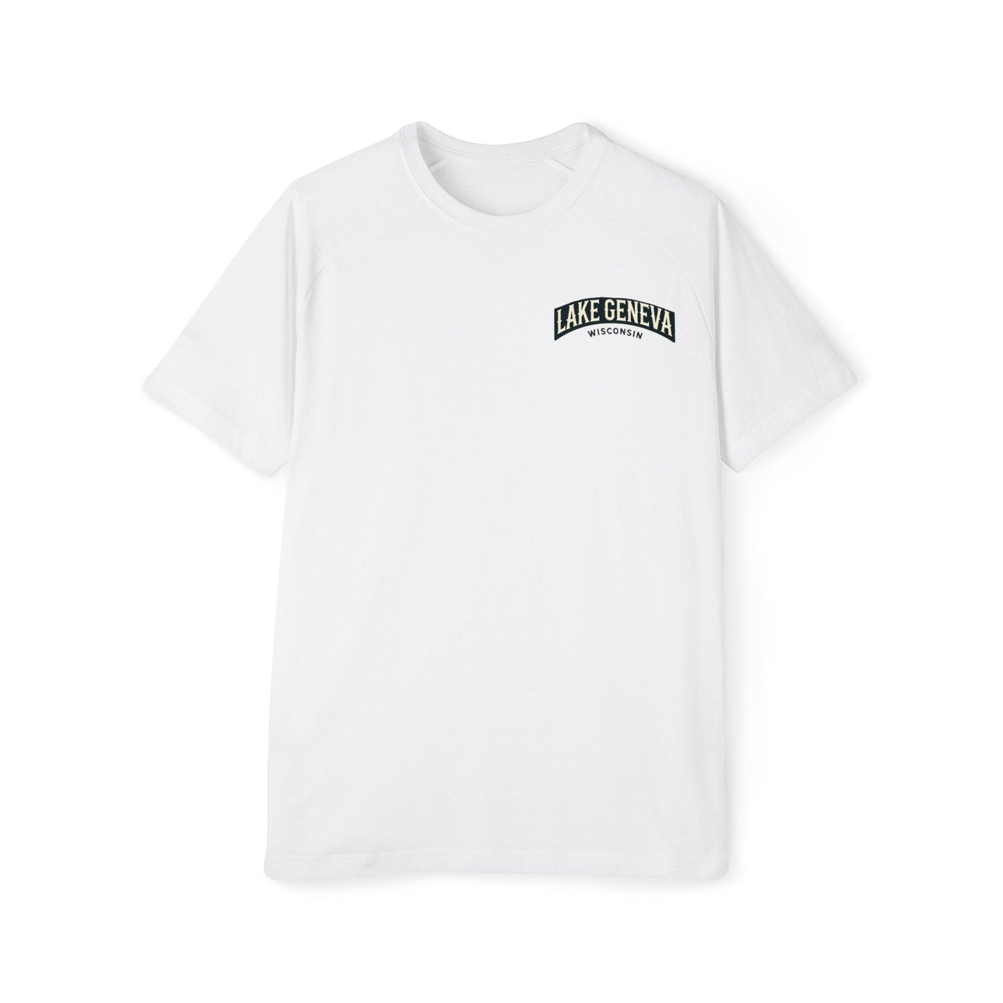 Vintage Lake Geneva Men's Raglan T-Shirt