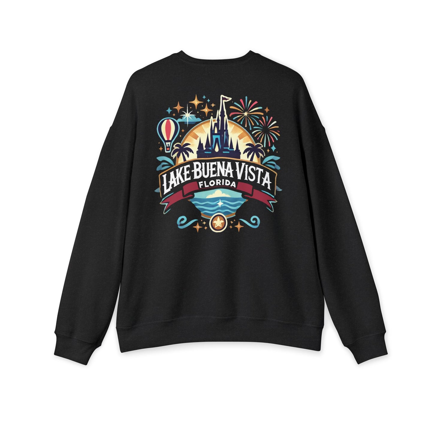 Adventurous Lake Buena Vista Unisex Drop Shoulder Sweatshirt