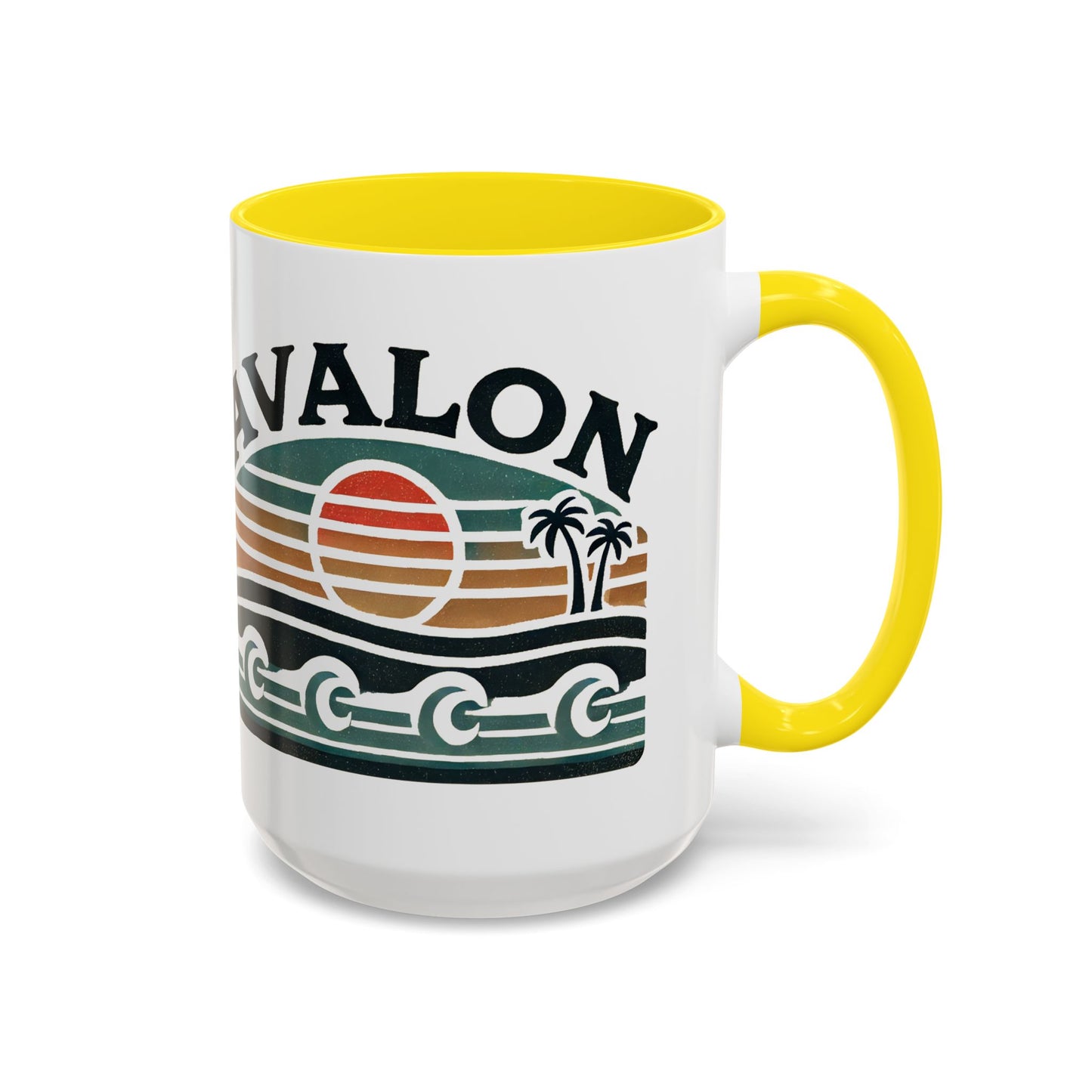 Retro Avalon Accent Coffee Mug