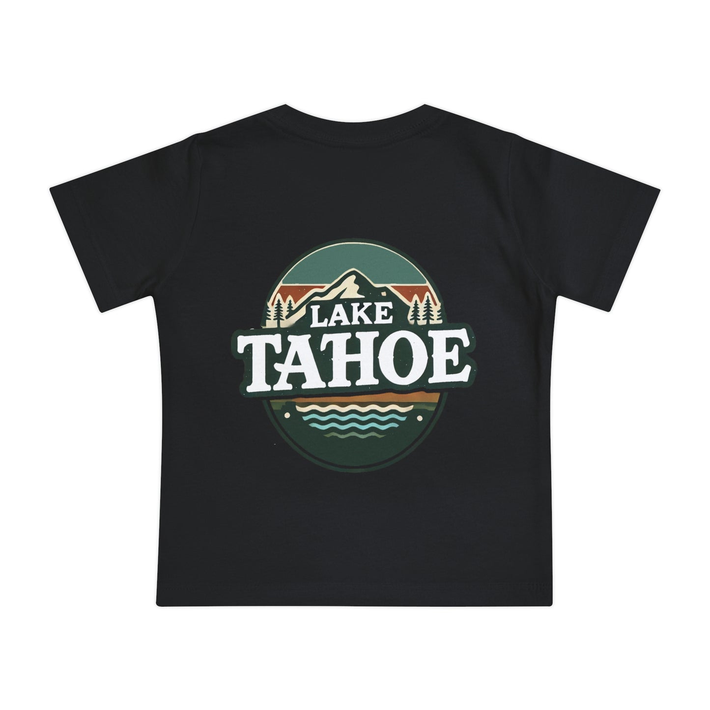 Vintage Lake Tahoe Unisex Baby Short Sleeve T-Shirt