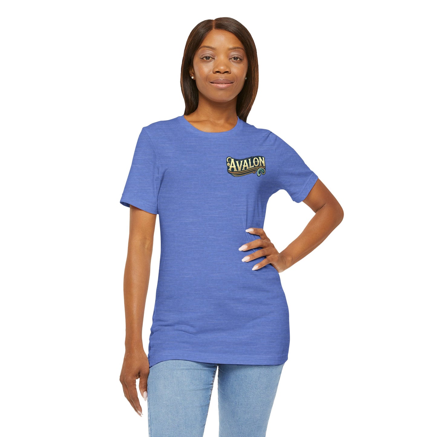 Elegant Avalon Unisex Jersey Short Sleeve Tee