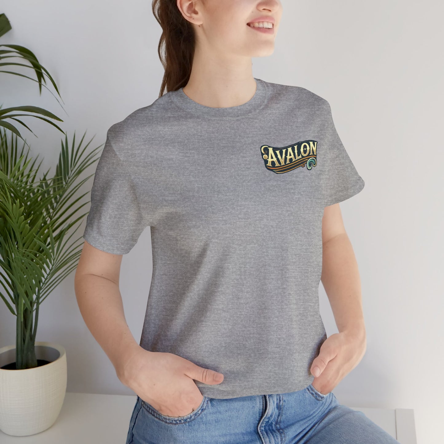 Elegant Avalon Unisex Jersey Short Sleeve Tee