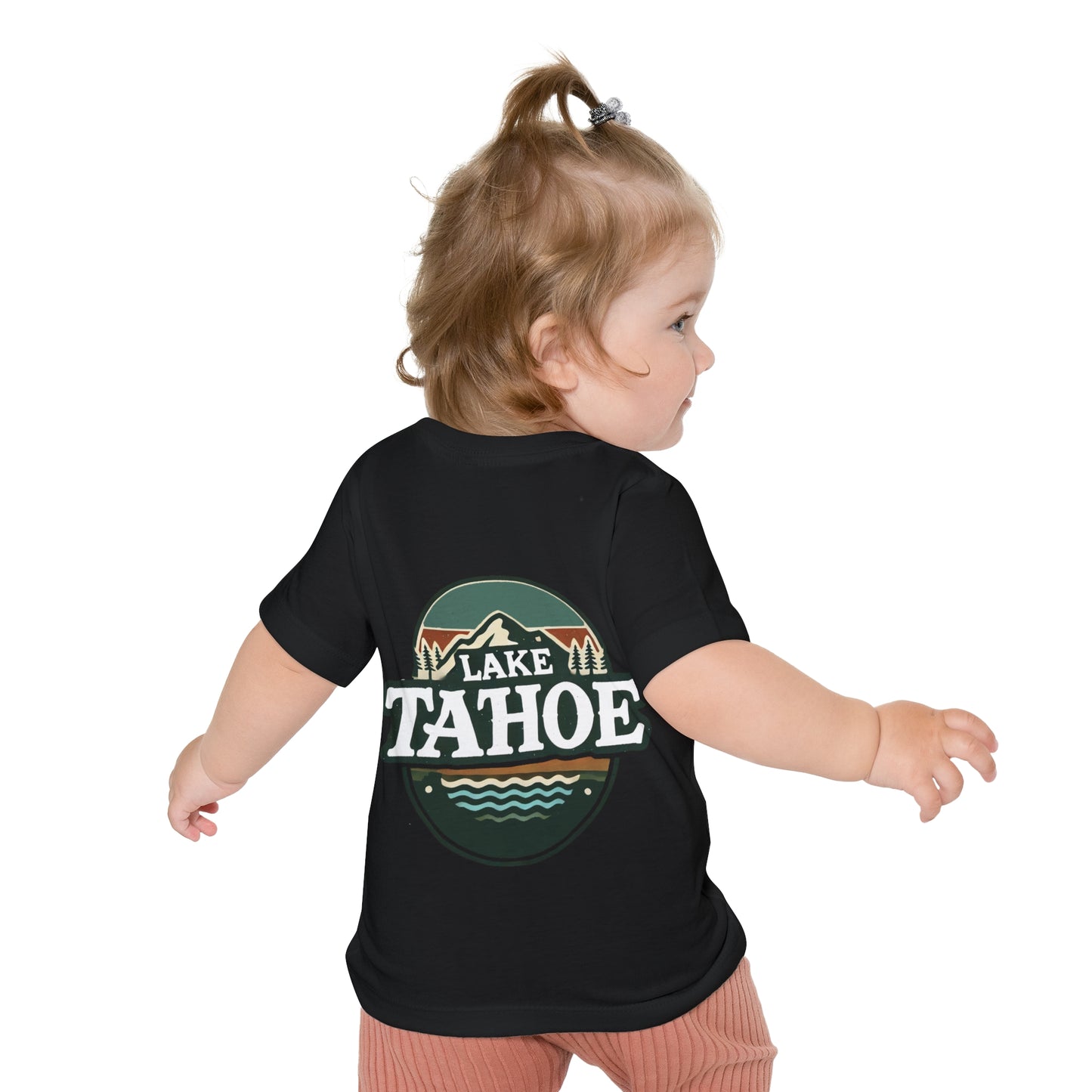 Vintage Lake Tahoe Unisex Baby Short Sleeve T-Shirt