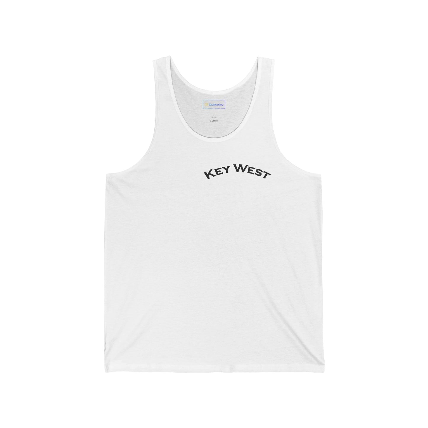 Vibrant Key West Unisex Jersey Tank