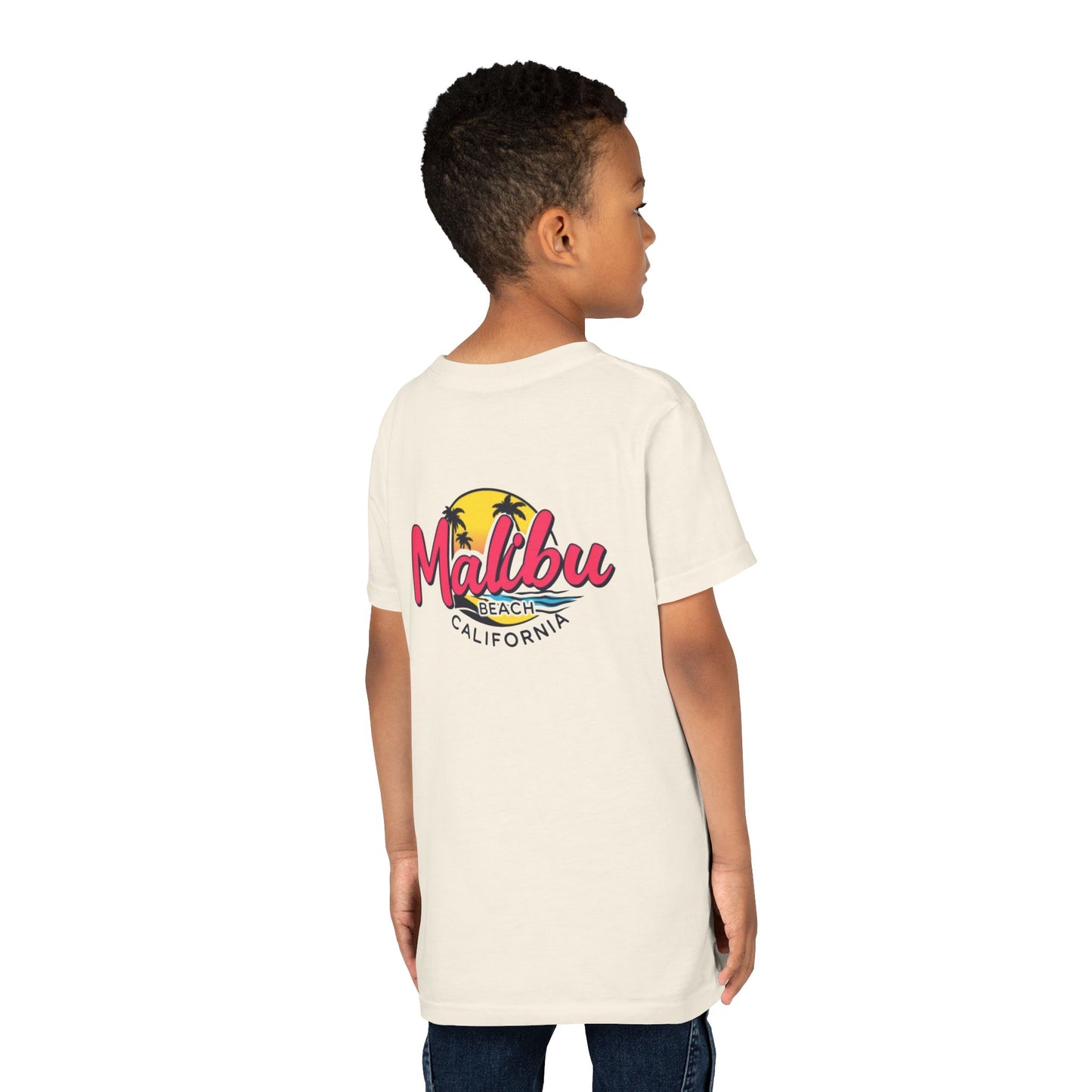 Retro Malibu Unisex Youth Short Sleeve Tee