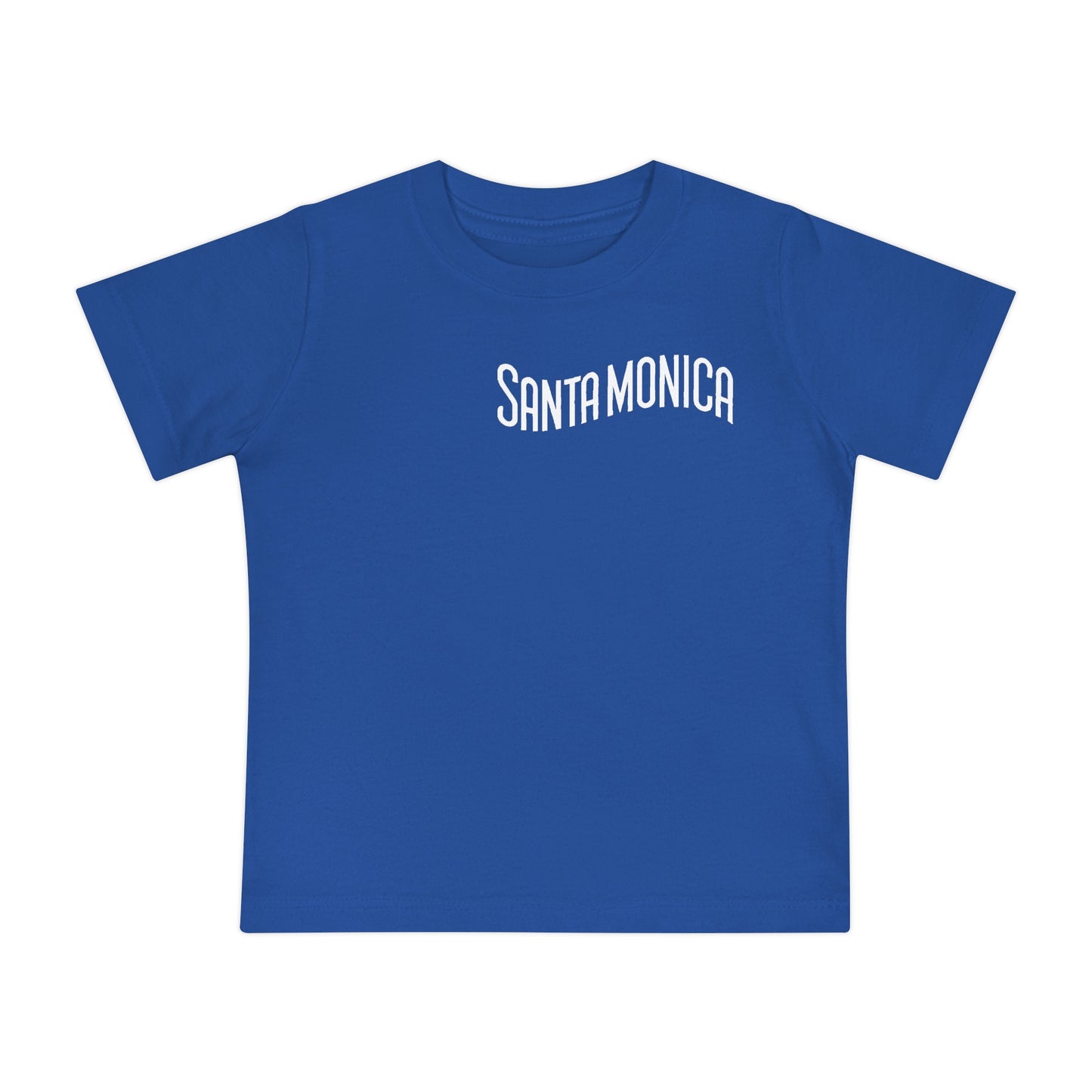 Vibrant Santa Monica Unisex Baby Short Sleeve T-Shirt