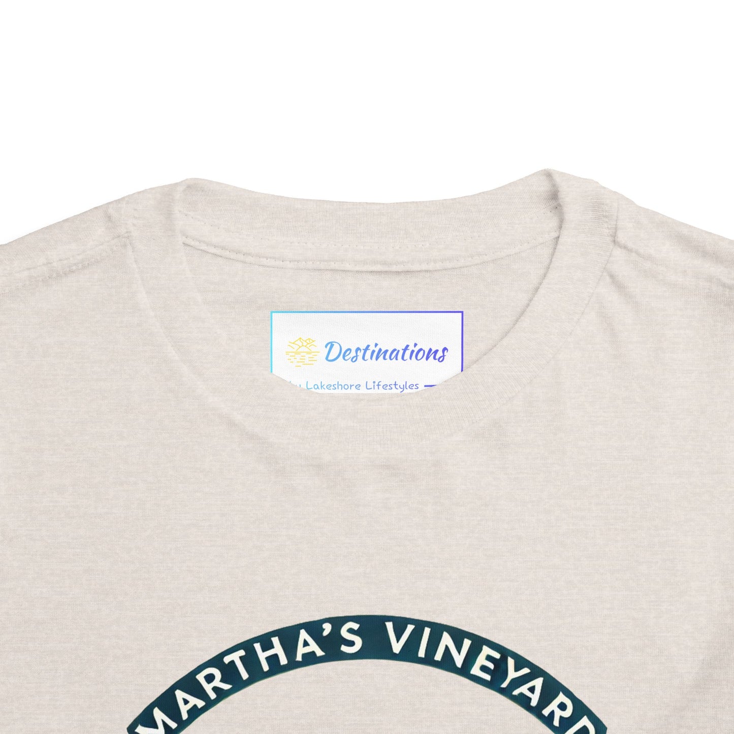 Vintage Martha's Vineyard Unisex Toddler Short Sleeve Tee