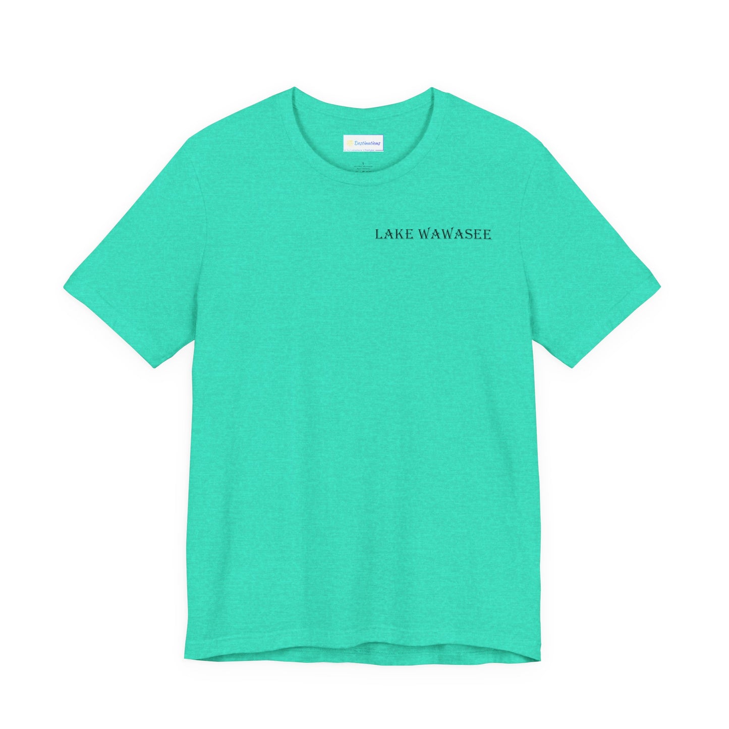 Latitudes Lake Wawasee Unisex Jersey Short Sleeve Tee