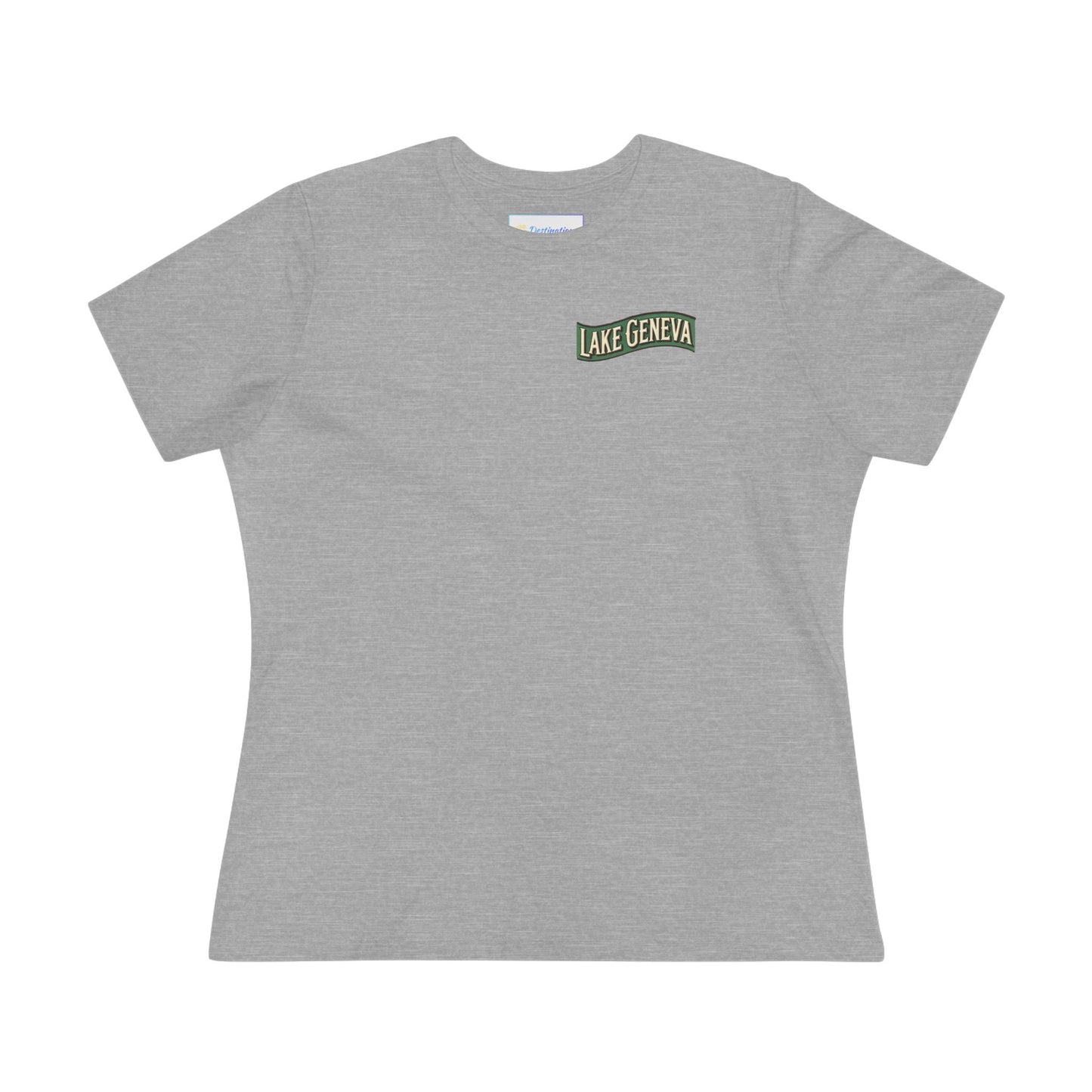 Retro Lake Geneva Women's Cotton Tee