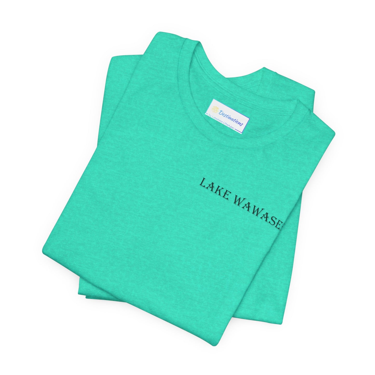 Latitudes Lake Wawasee Unisex Jersey Short Sleeve Tee