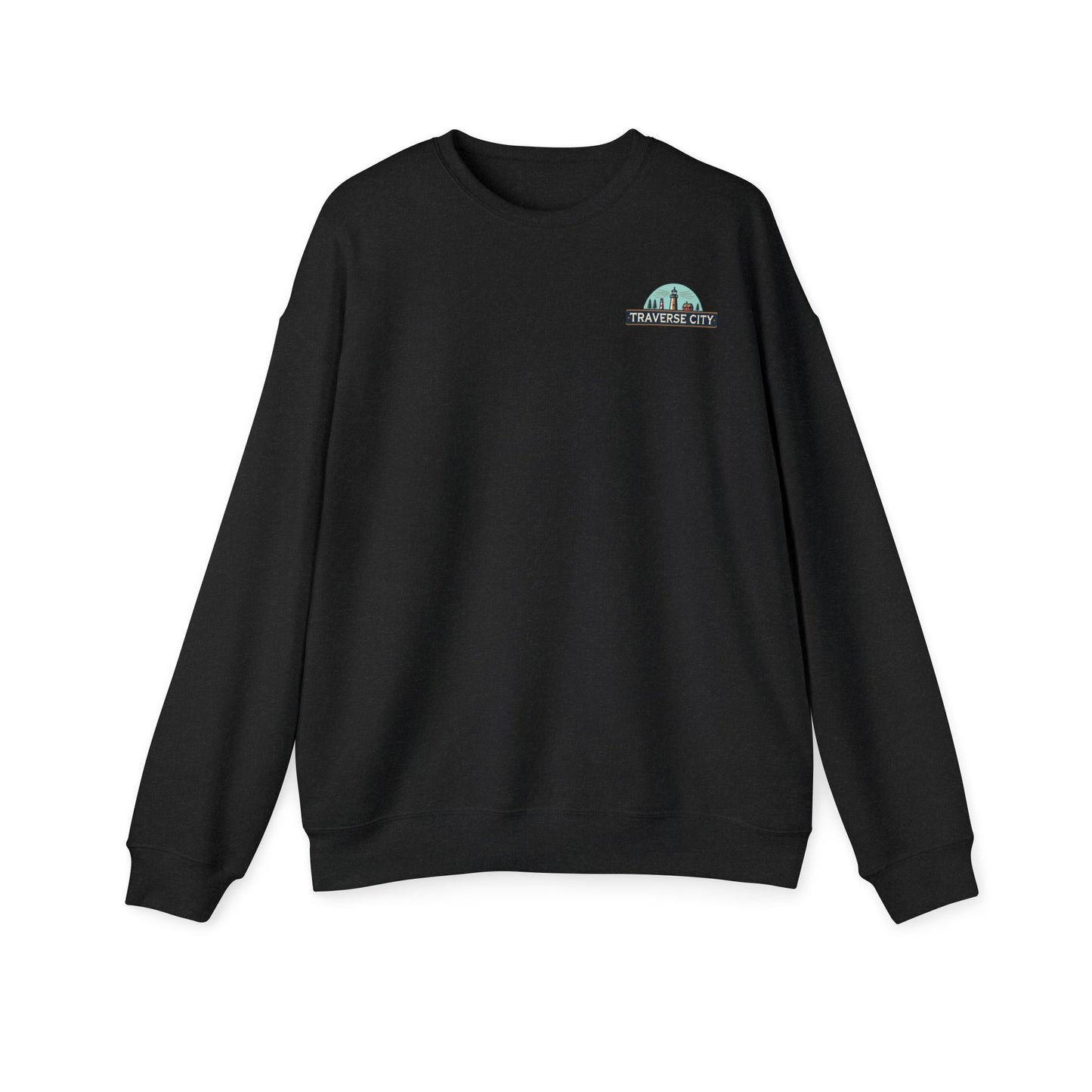 Vintage Traverse City Unisex Drop Shoulder Sweatshirt