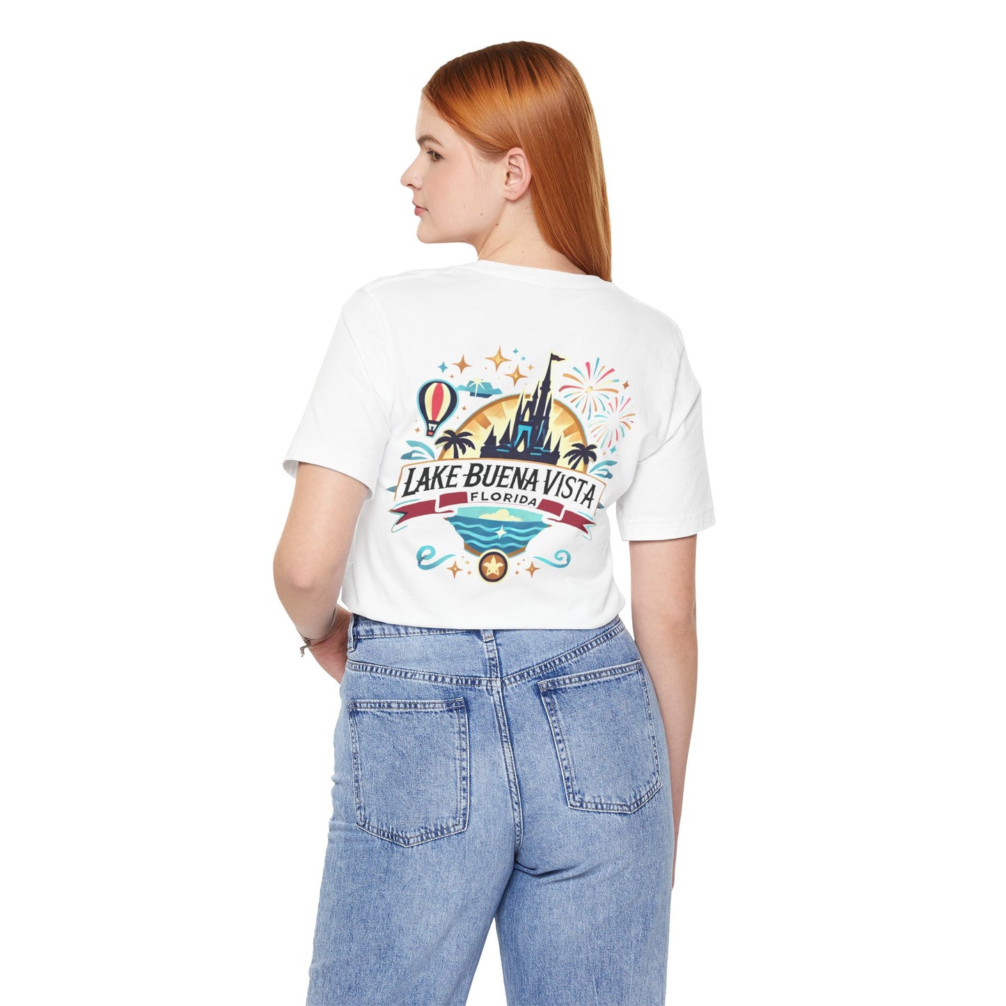 Adventurous Lake Buena Vista Unisex Jersey Short Sleeve Tee