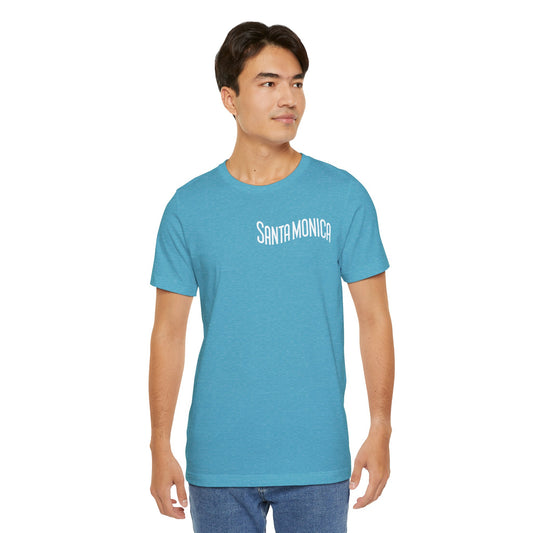 Vibrant Santa Monica Unisex Jersey Short Sleeve Tee