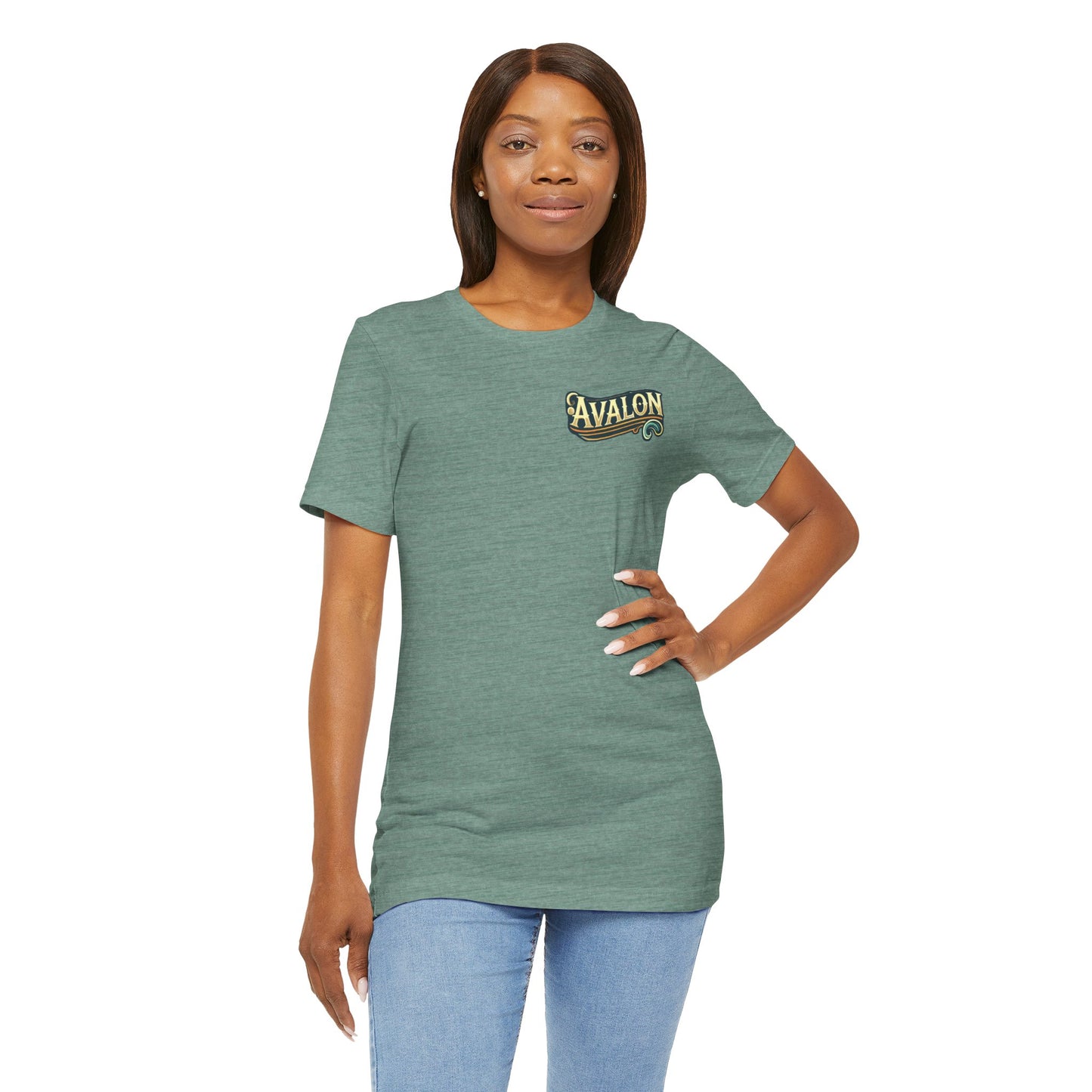 Elegant Avalon Unisex Jersey Short Sleeve Tee