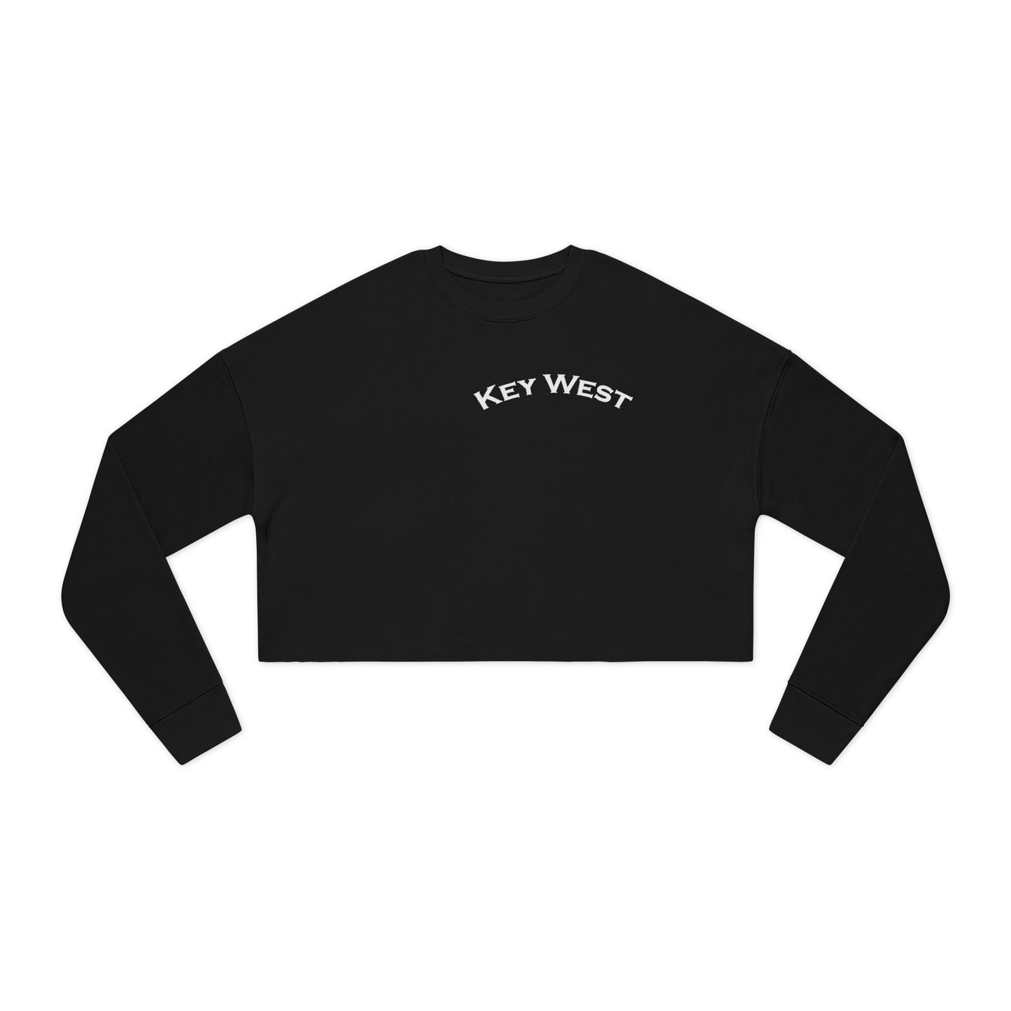 Vibrant Key West Women's Cropped Sweatshirt