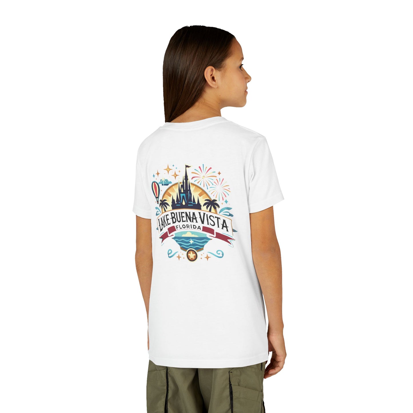 Adventurous Lake Buena Vista Unisex Youth Short Sleeve Tee