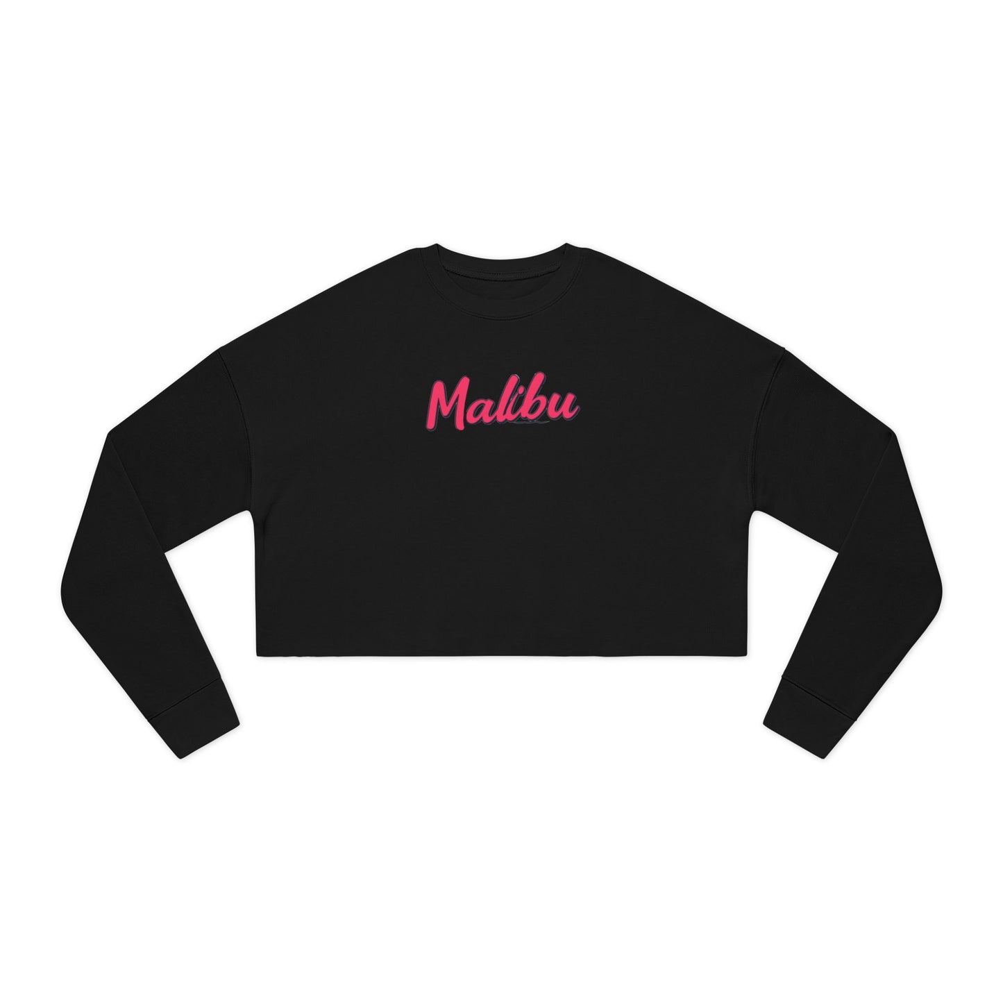 Retro Malibu Women's Cropped Sweatshirt
