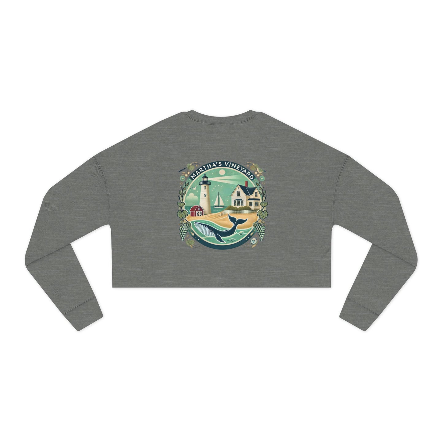 Vintage Martha's Vineyard Women's Cropped Sweatshirt