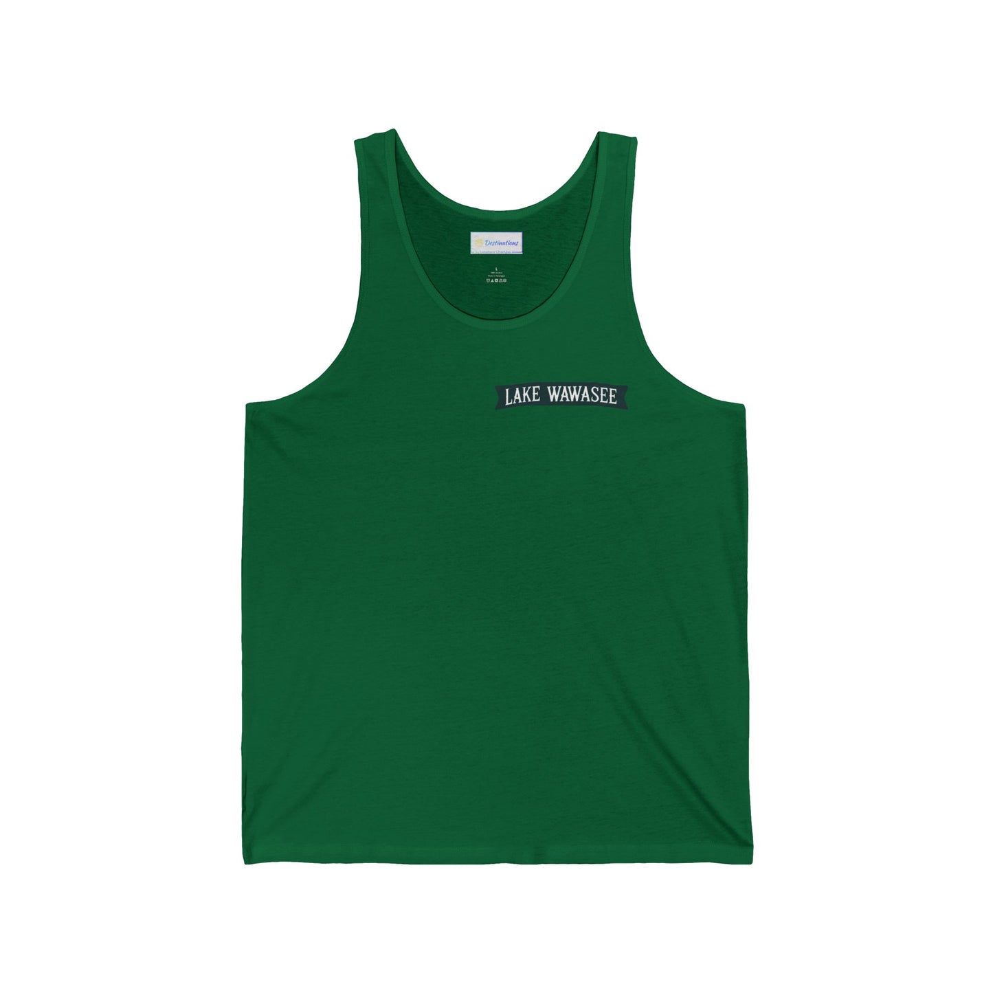 Vintage Lake Wawasee Unisex Jersey Tank