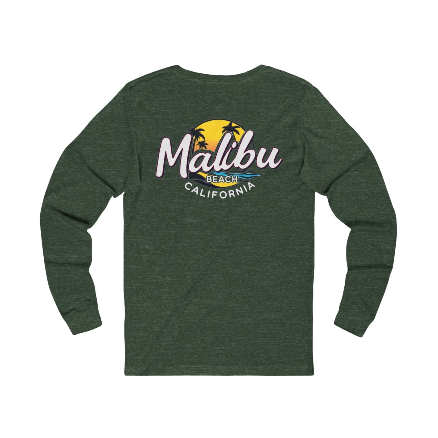 Retro Malibu Unisex Jersey Long Sleeve Tee