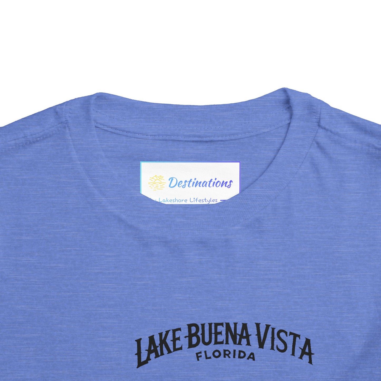 Adventurous Lake Buena Vista Unisex Toddler Short Sleeve Tee