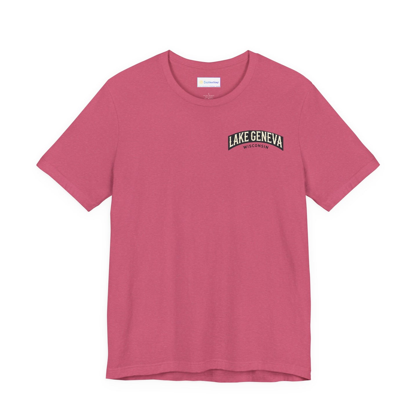 Vintage Lake Geneva Unisex Jersey Short Sleeve Tee
