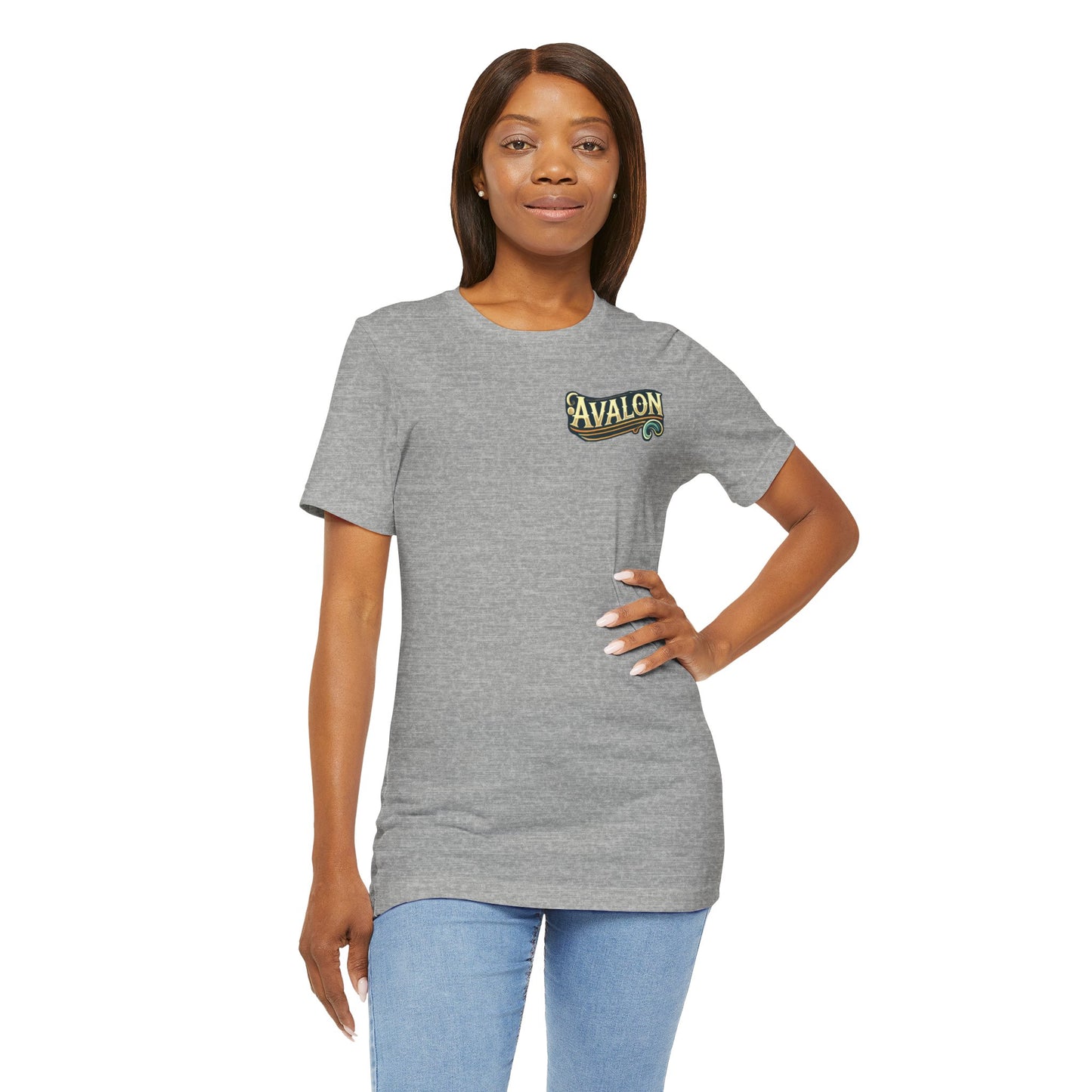 Elegant Avalon Unisex Jersey Short Sleeve Tee