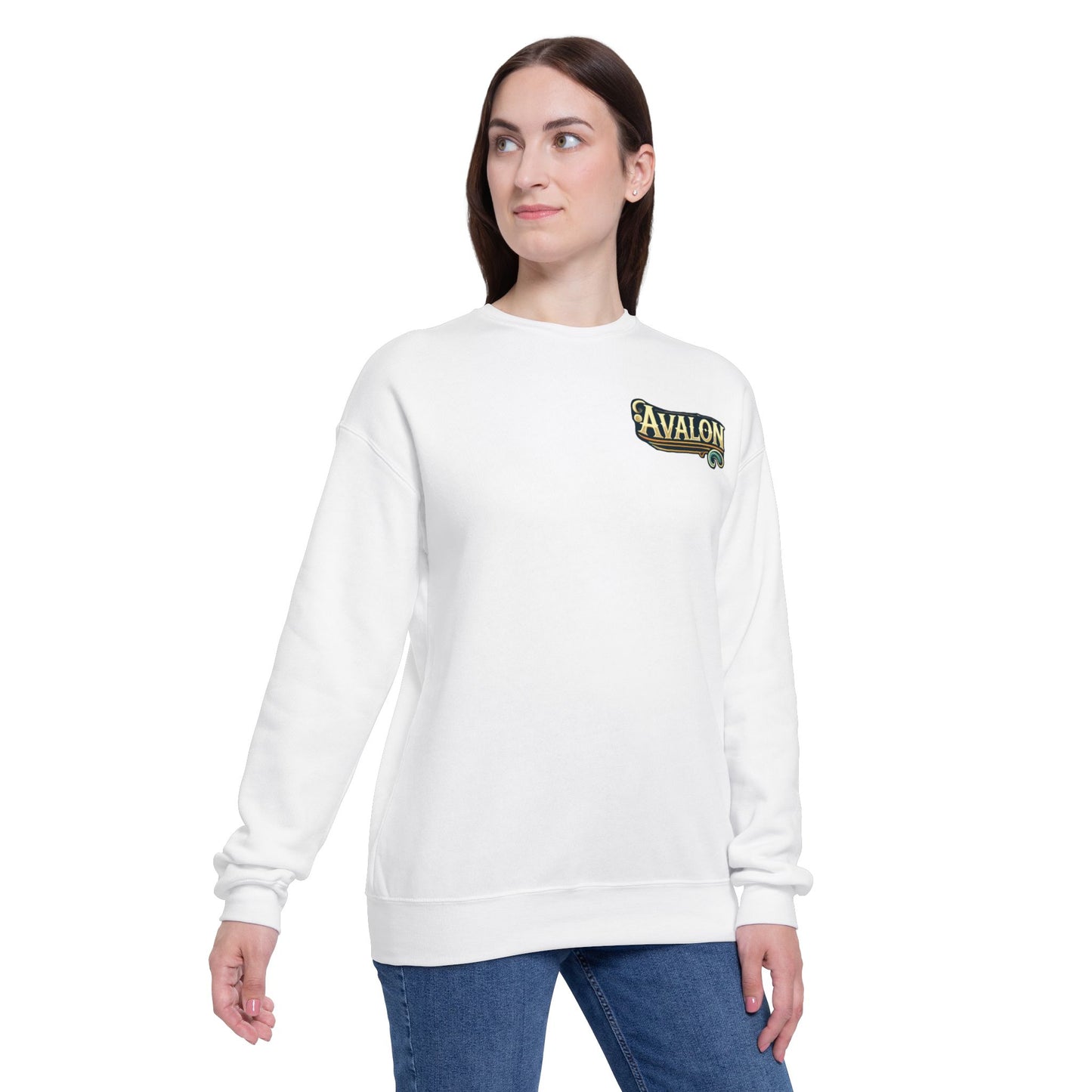 Elegant Avalon Unisex Drop Shoulder Sweatshirt