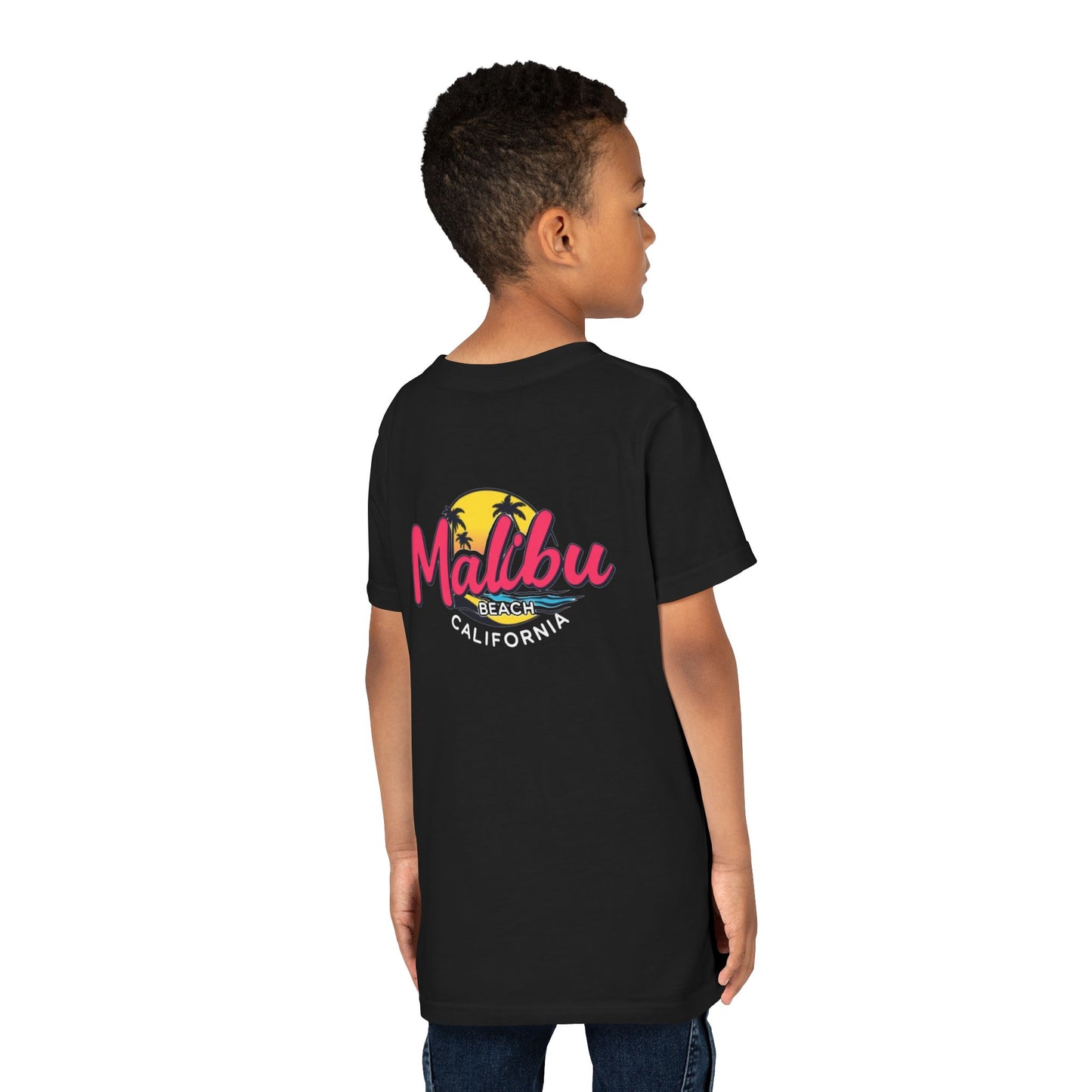 Retro Malibu Unisex Youth Short Sleeve Tee