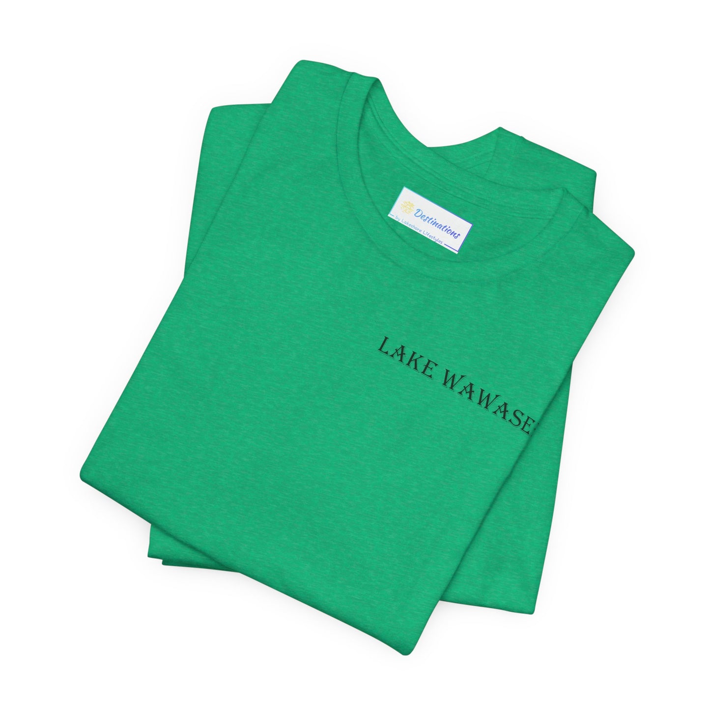 Latitudes Lake Wawasee Unisex Jersey Short Sleeve Tee