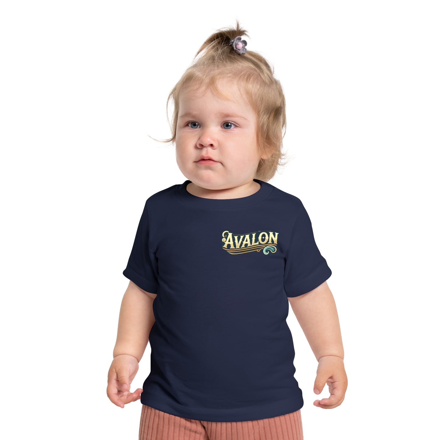 Elegant Avalon Unisex Baby Short Sleeve T-Shirt