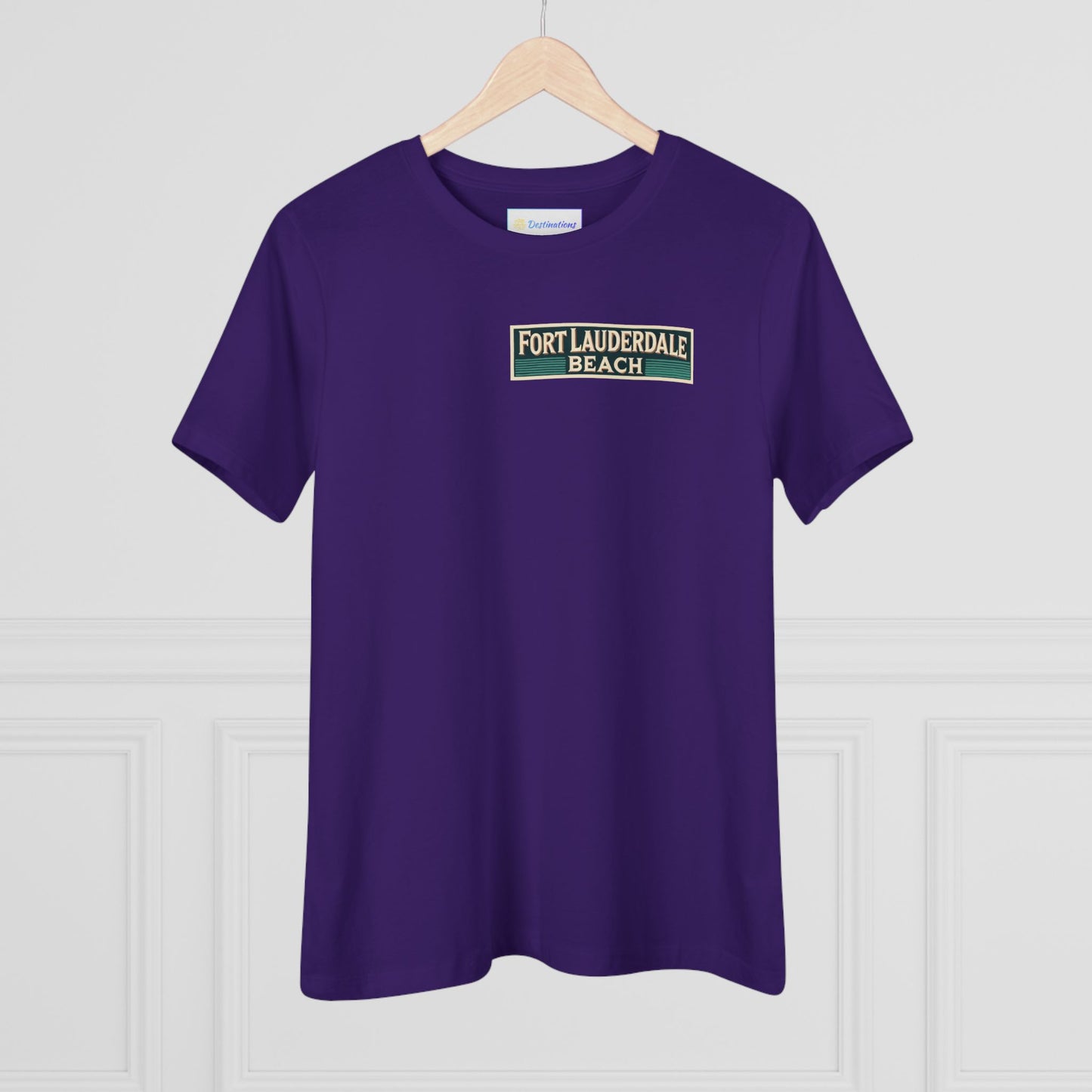 Vintage Fort Lauderdale Women's Cotton Tee