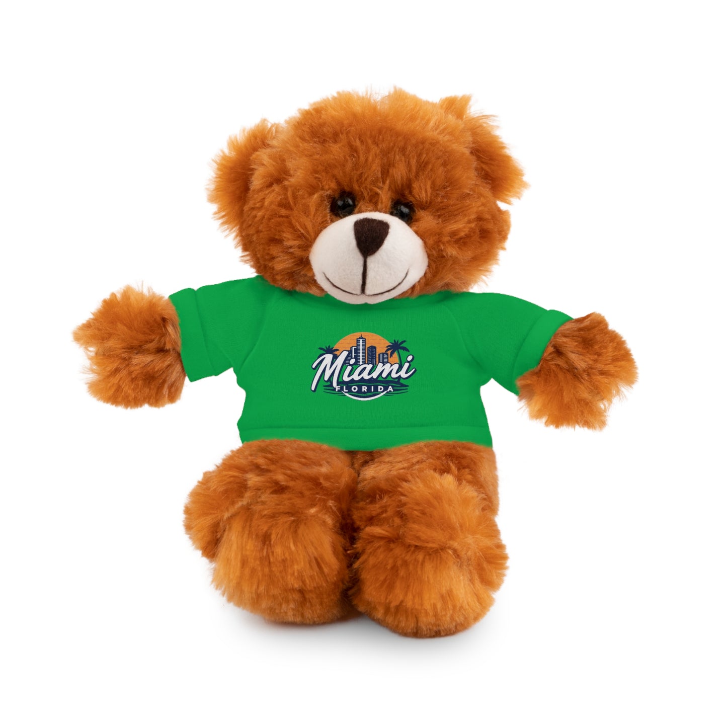 Retro Miami Stuffed Animals with Tee