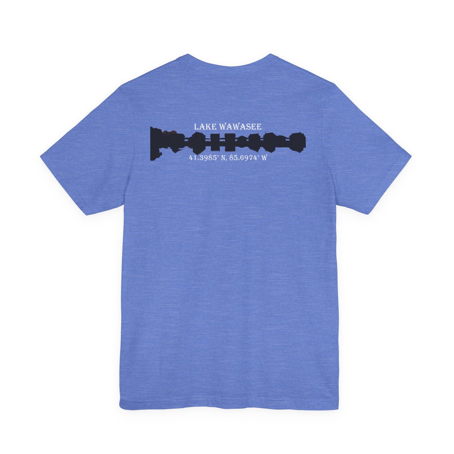 Latitudes Lake Wawasee Unisex Jersey Short Sleeve Tee