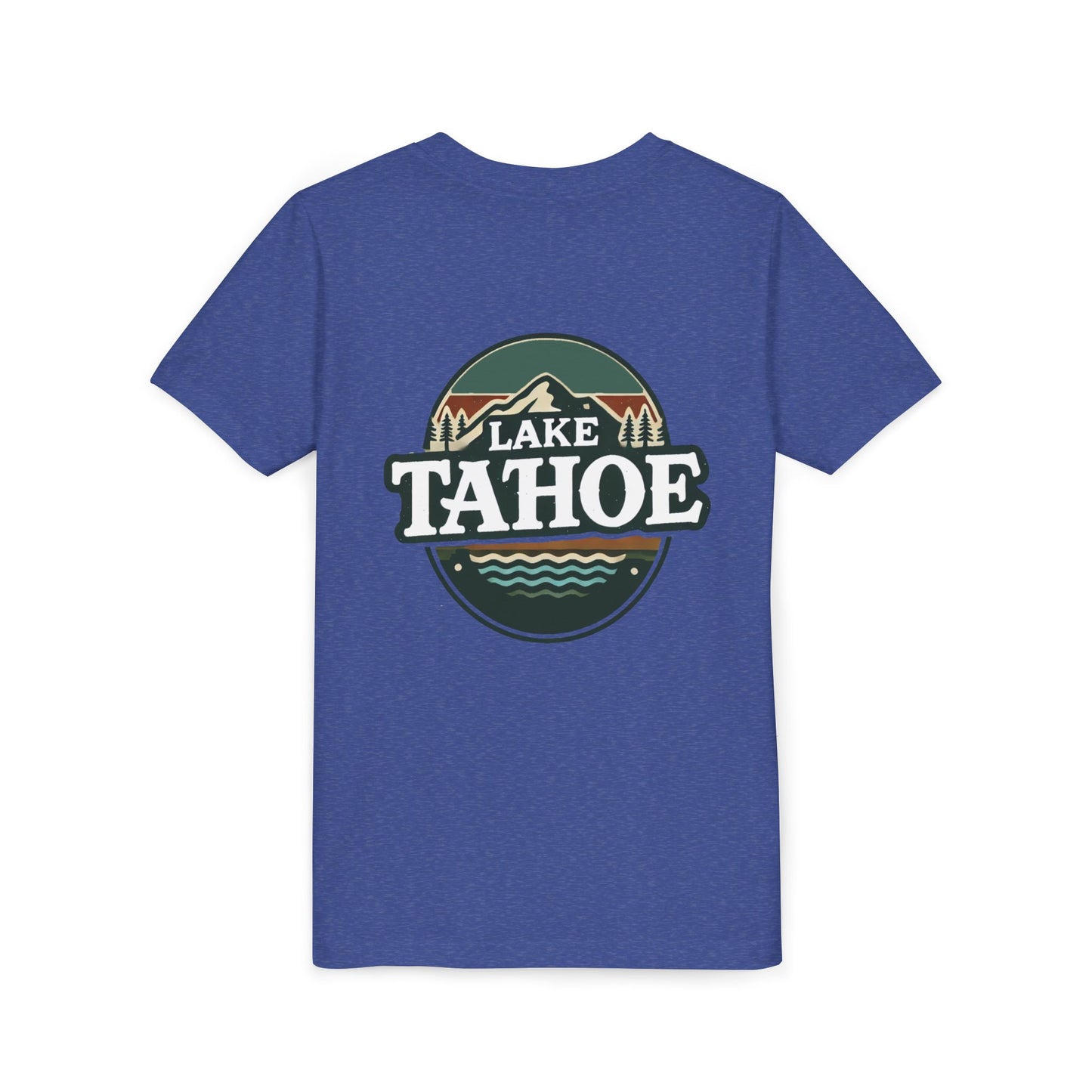 Vintage Lake Tahoe Unisex Youth Short Sleeve Tee