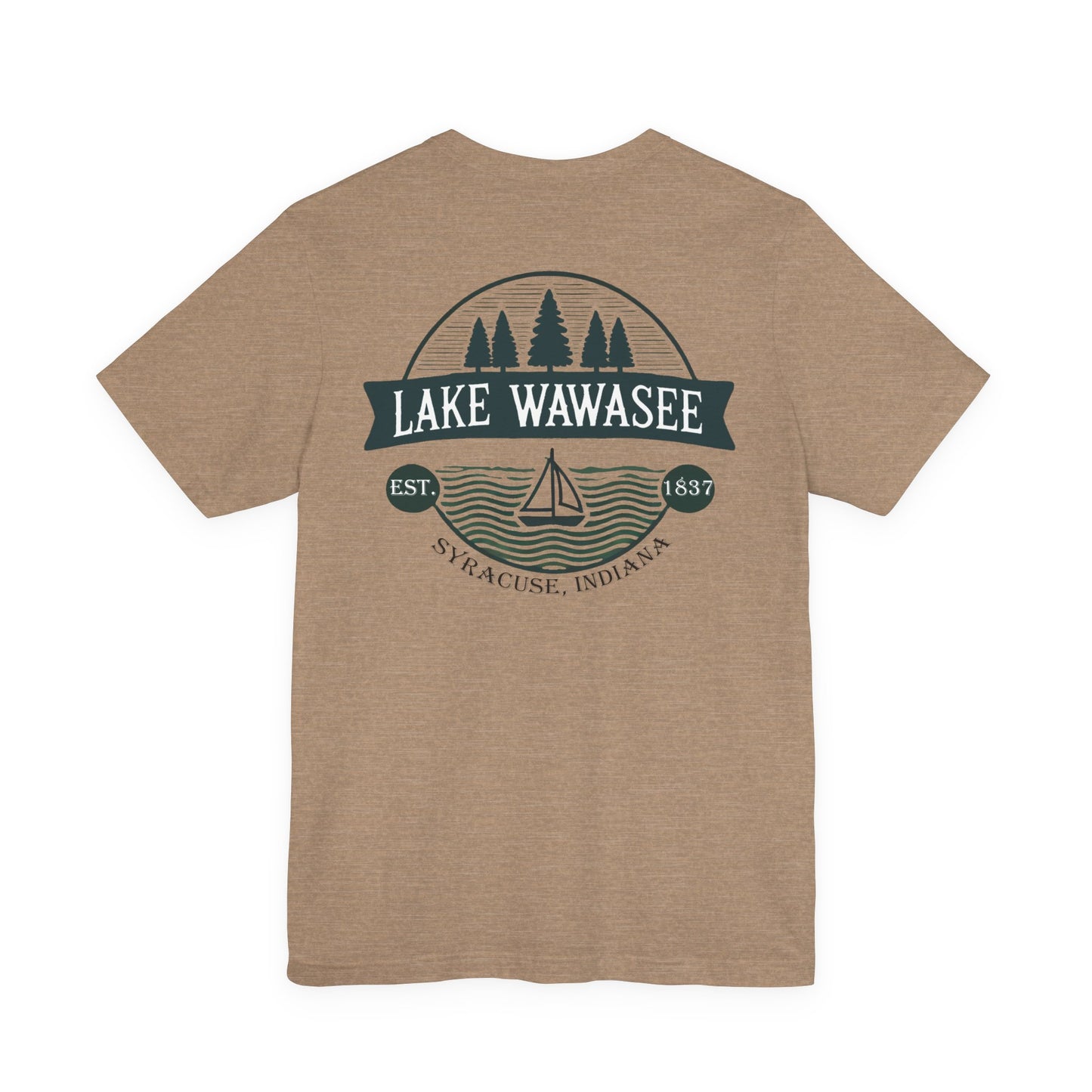 Vintage Lake Wawasee Unisex Jersey Short Sleeve Tee